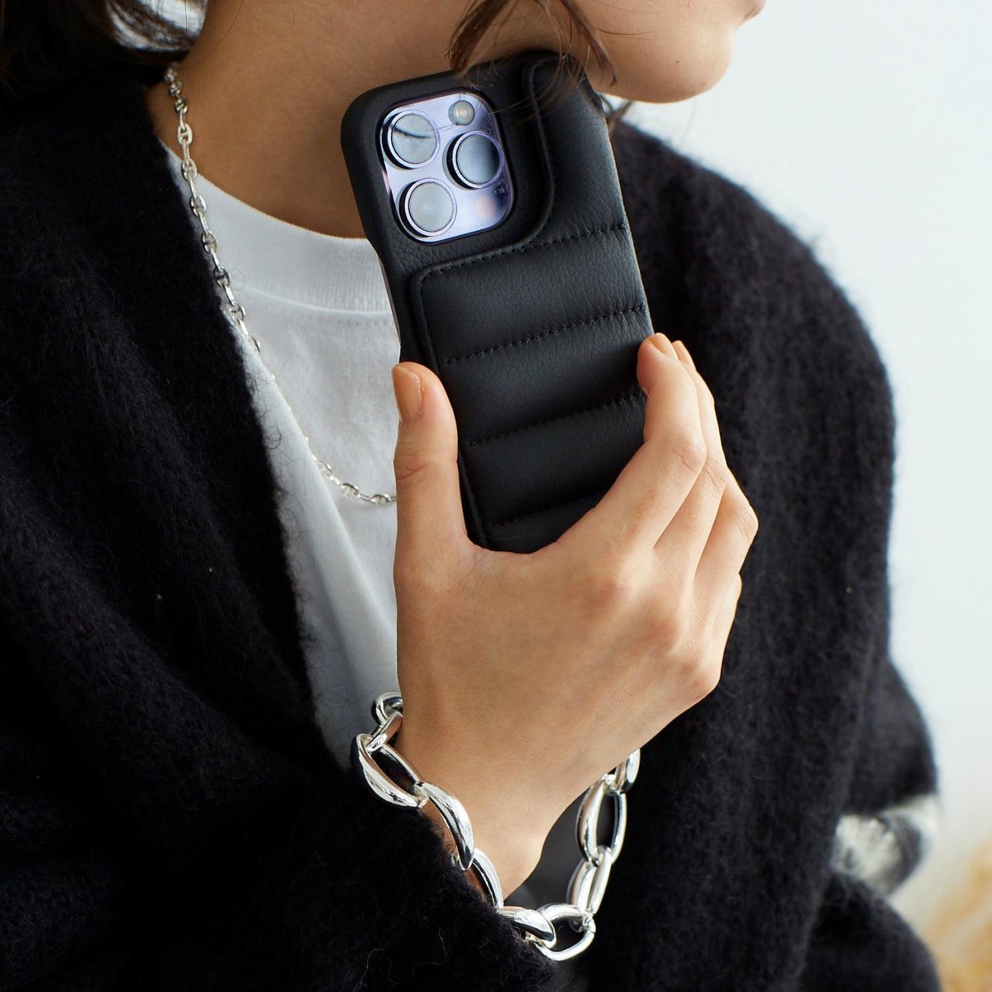 DEMIU x Nothing And Others collaboration Mobile Dropring chain