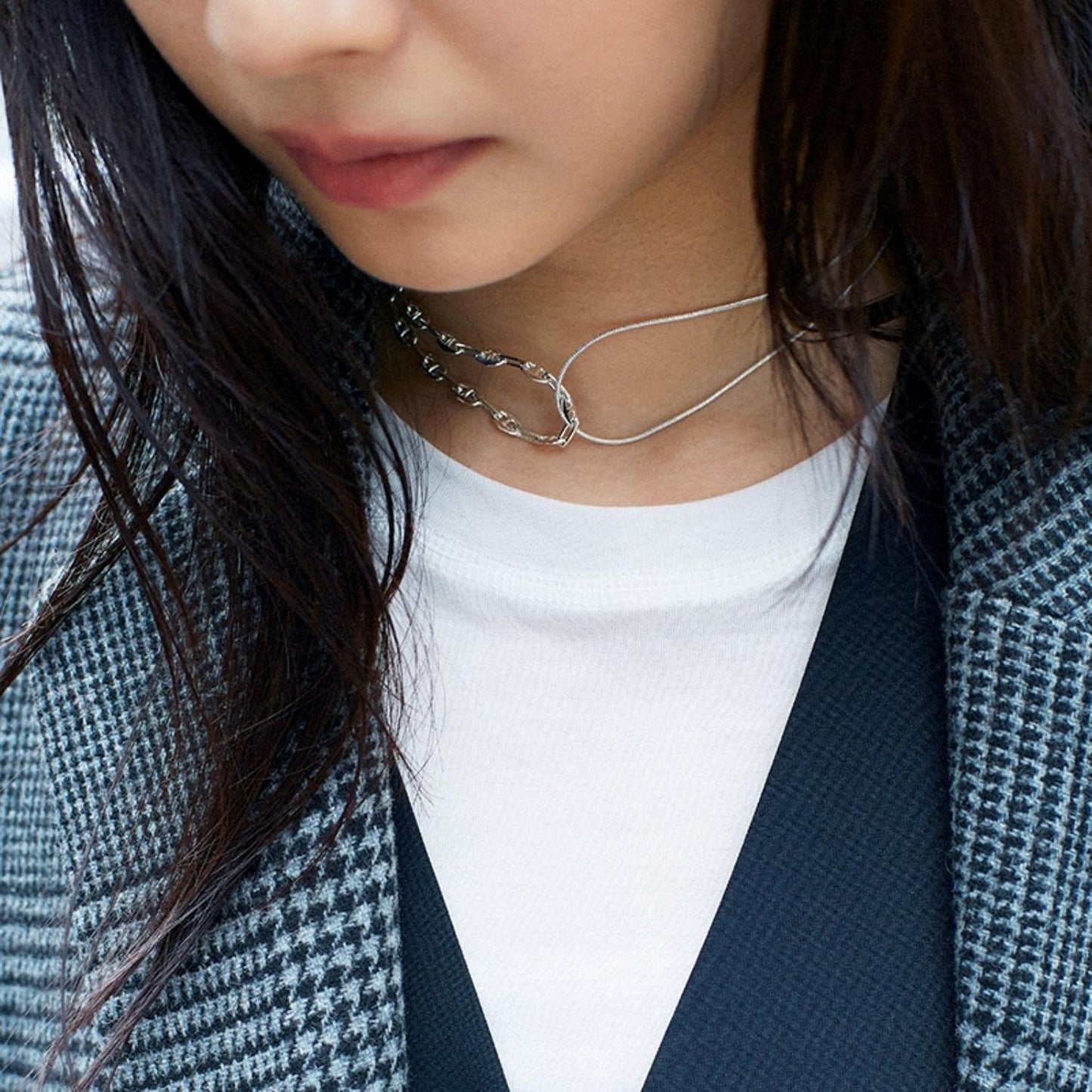 Designchain Cross Choker