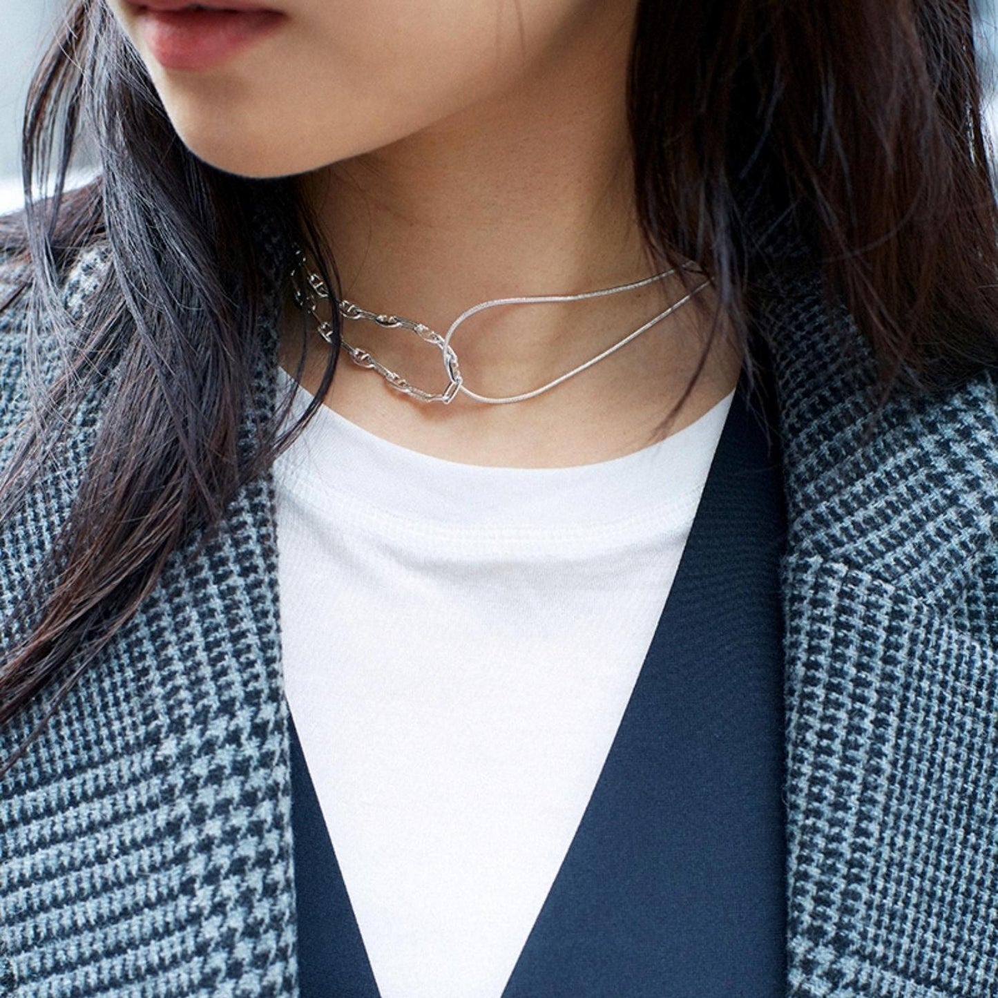 Designchain Cross Choker