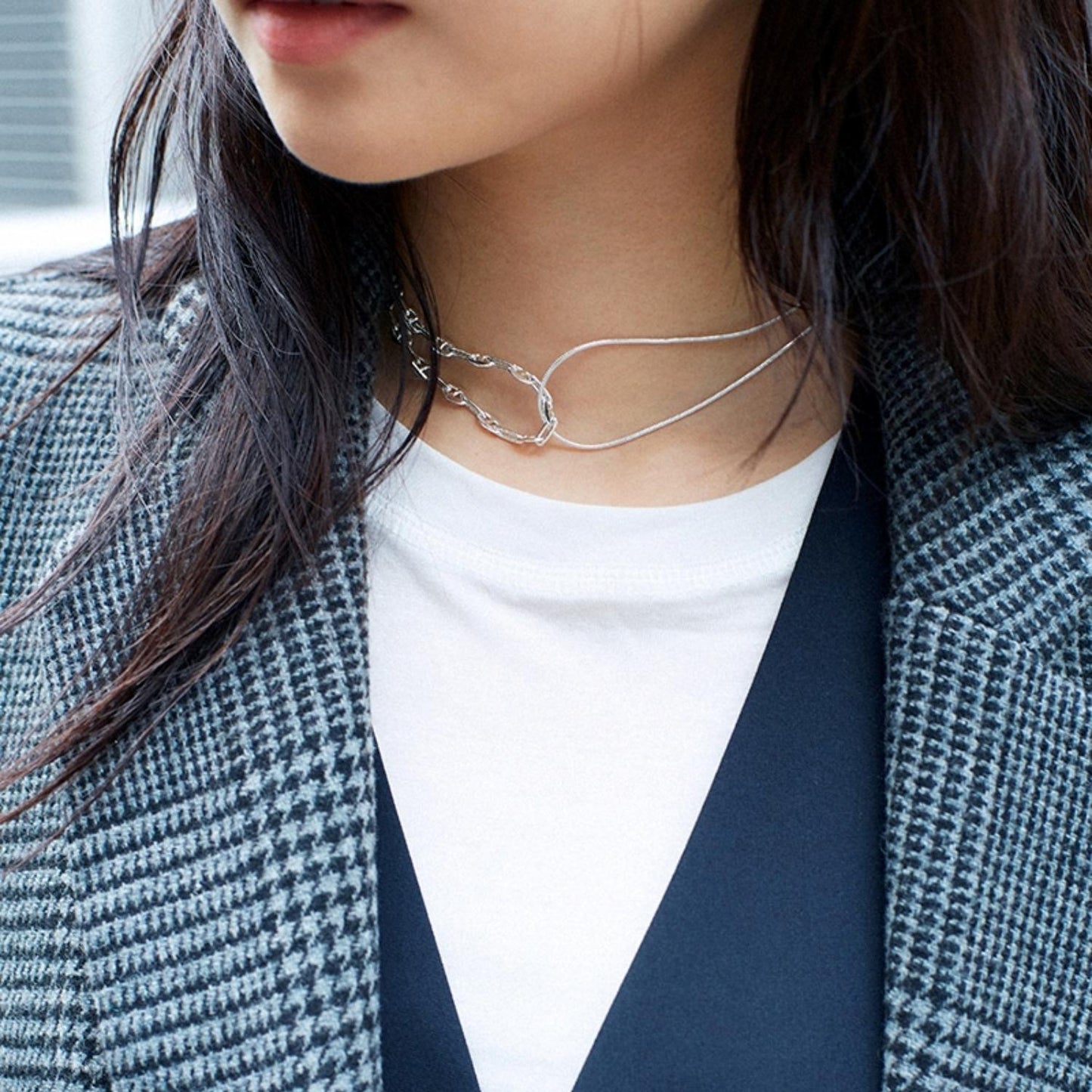 Designchain Cross Choker