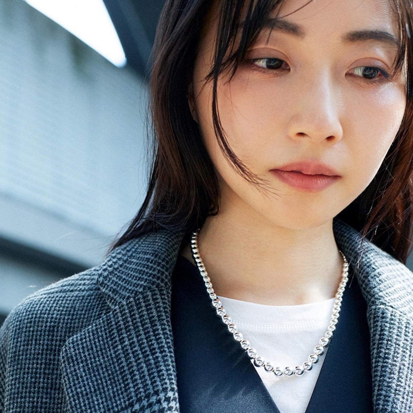 Gradient Dot Necklace