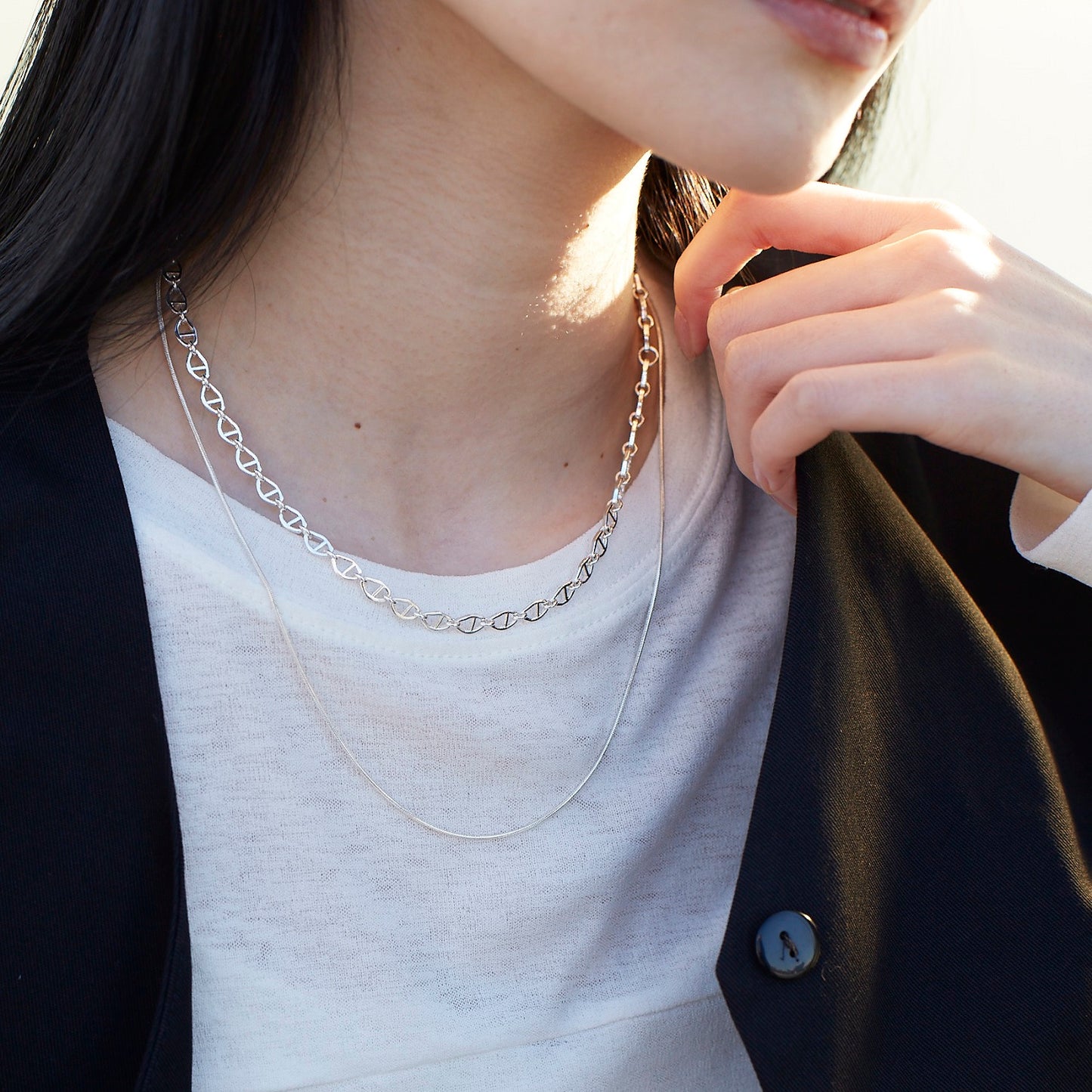W Chain Necklace