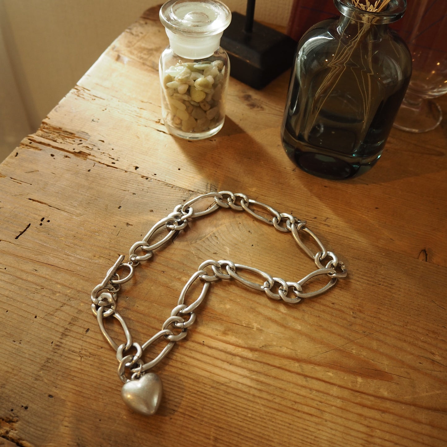 Plump heart Mutually Necklace