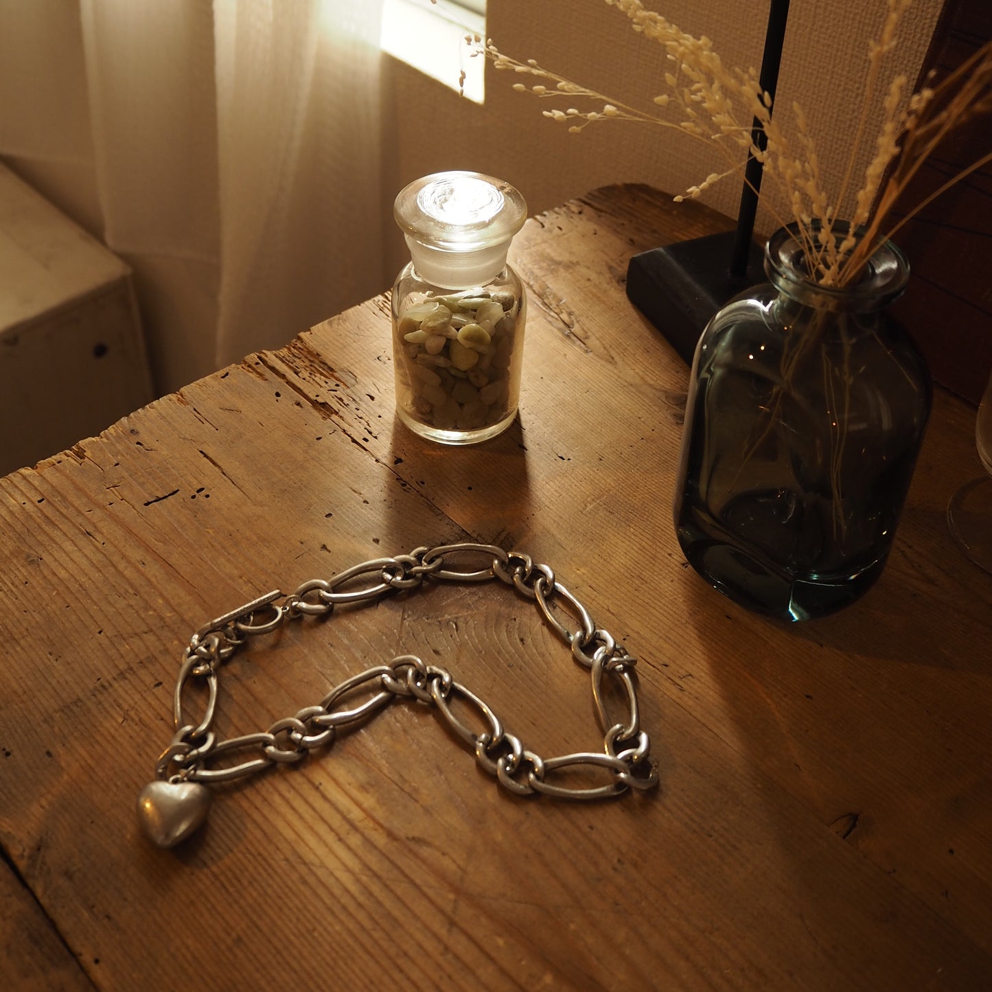 Plump heart Mutually Necklace