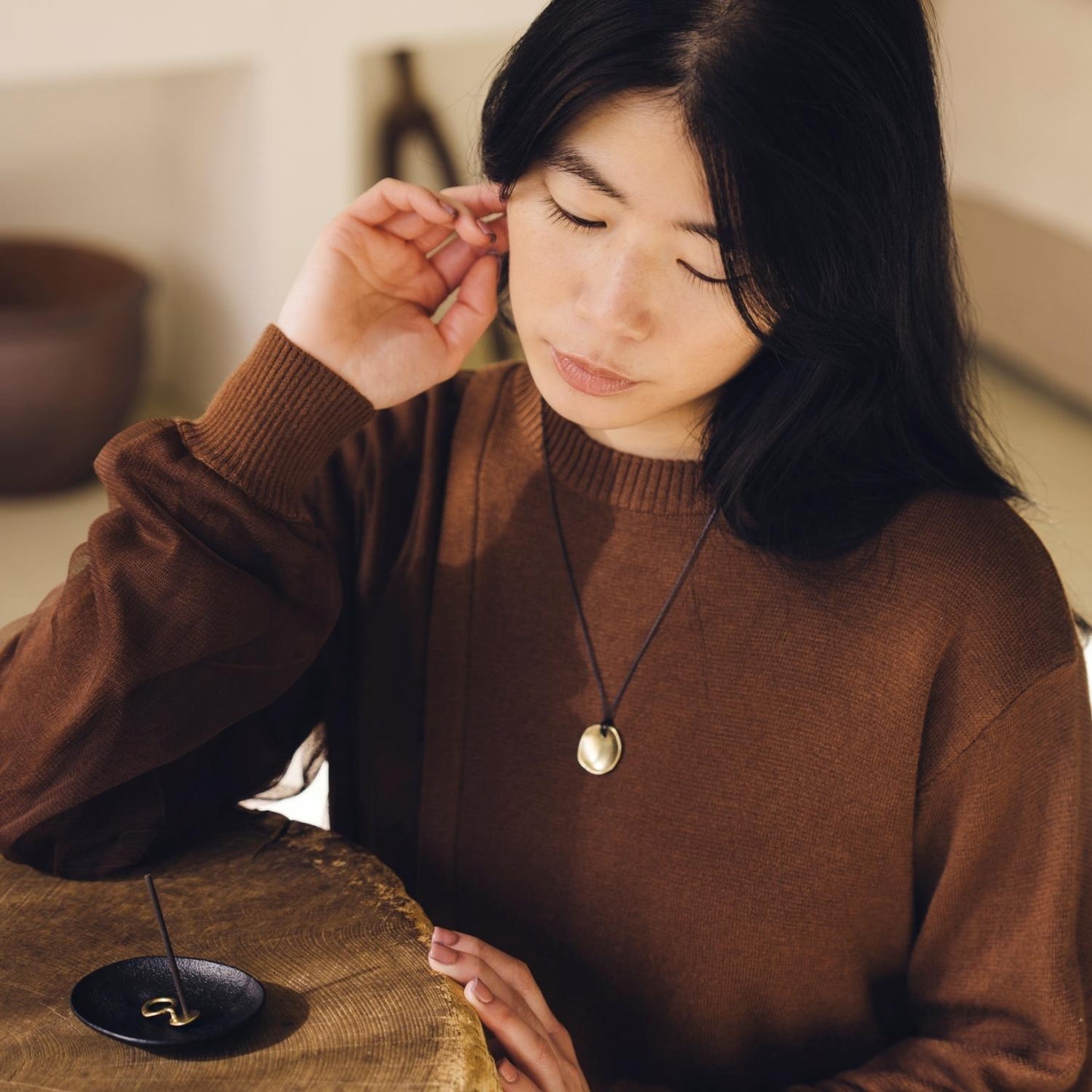 Incense Holder & Necklace Set