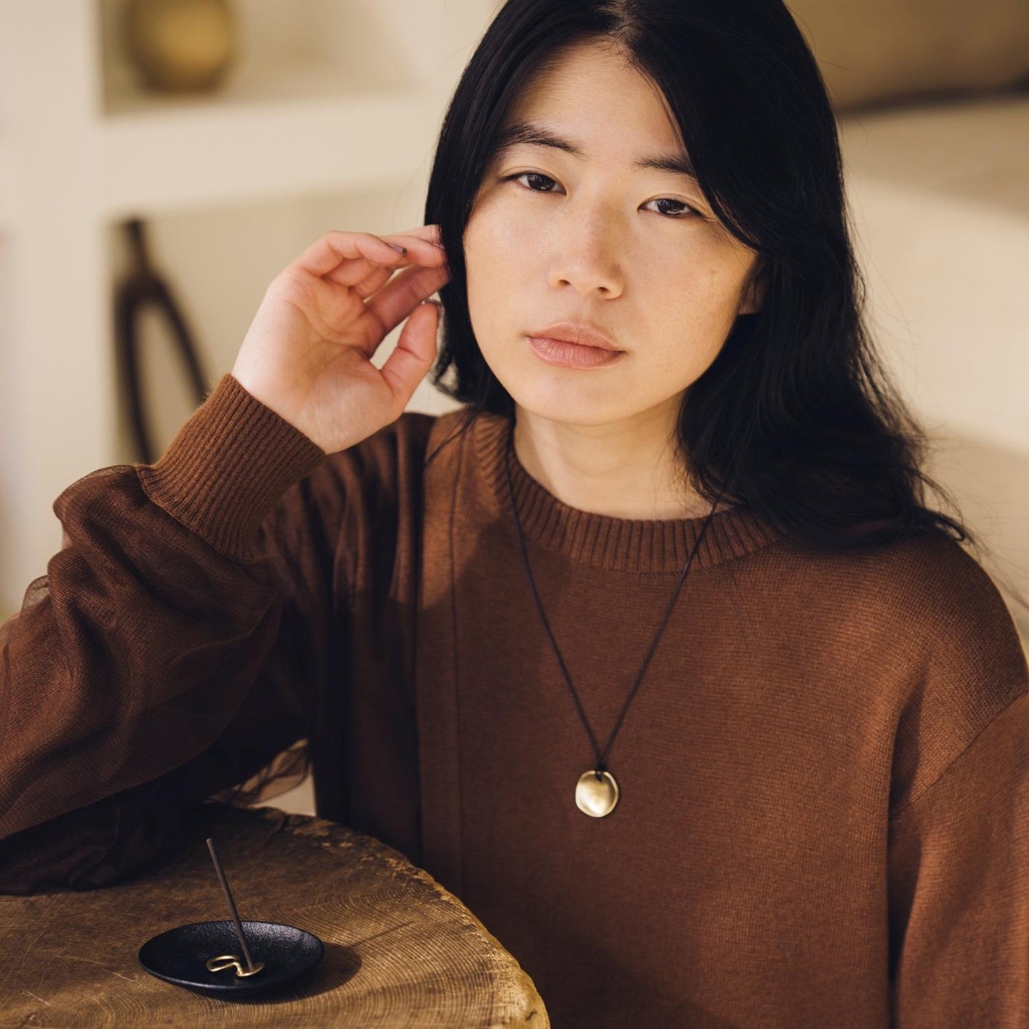 Incense Holder & Necklace Set