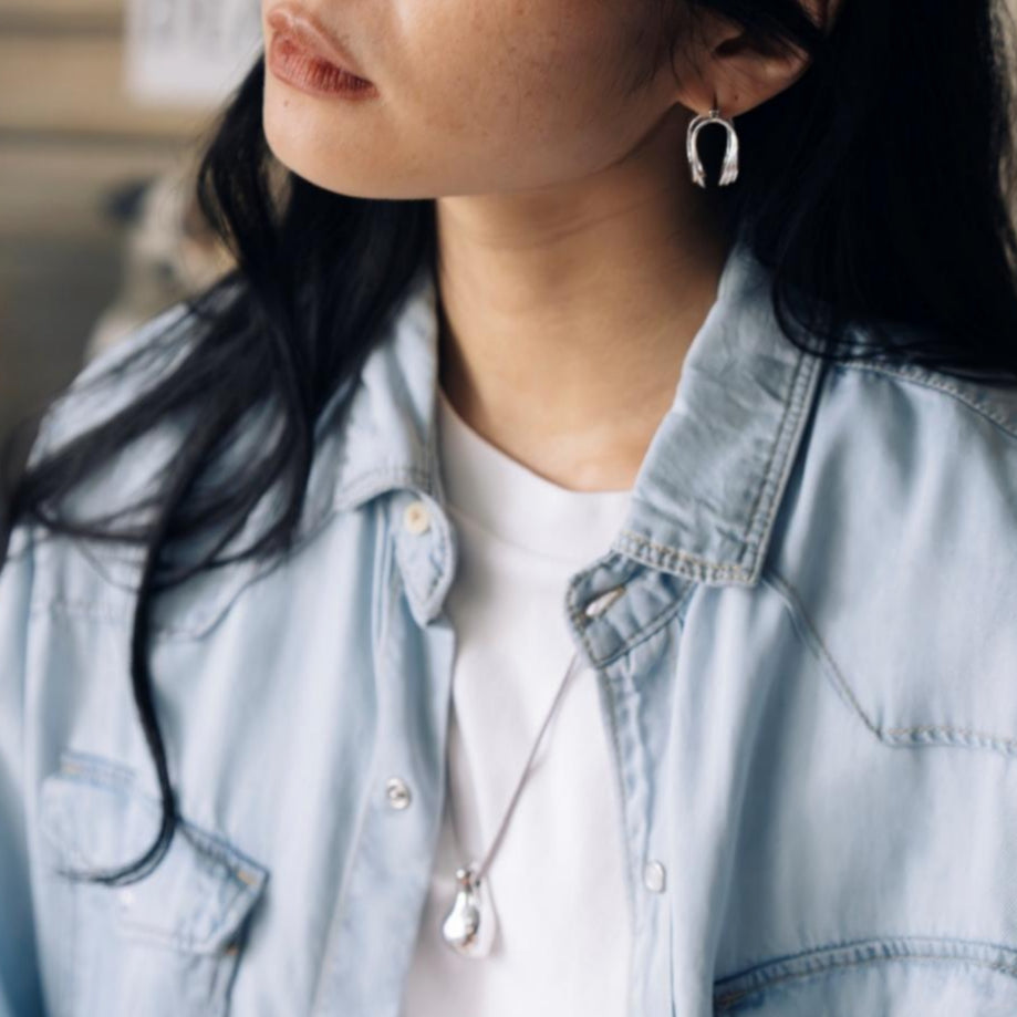 Moral Drop Code Necklace