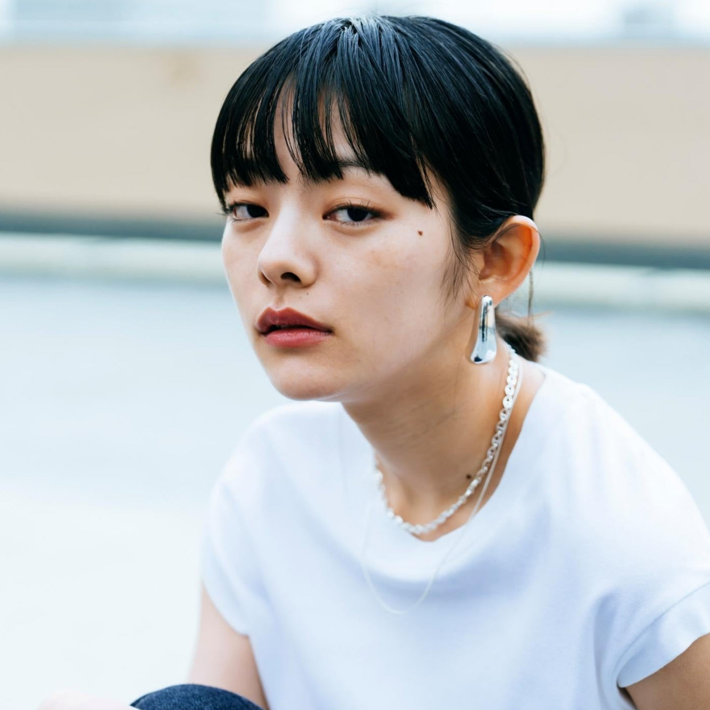 Simple drop Earrings