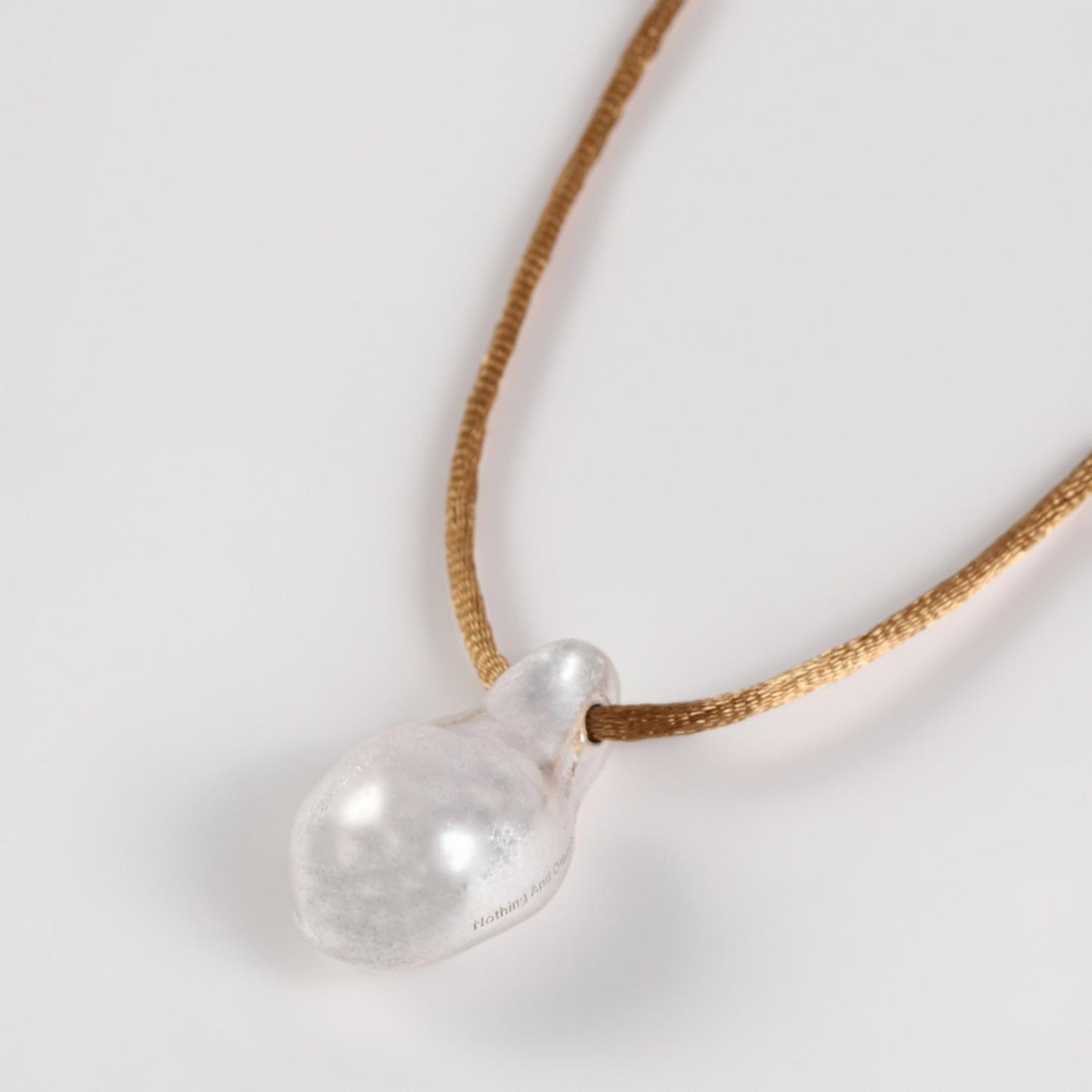Moral Drop Code Necklace