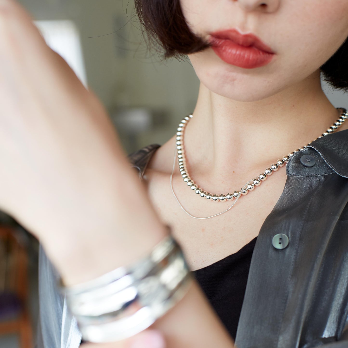 Curve Point Bangle