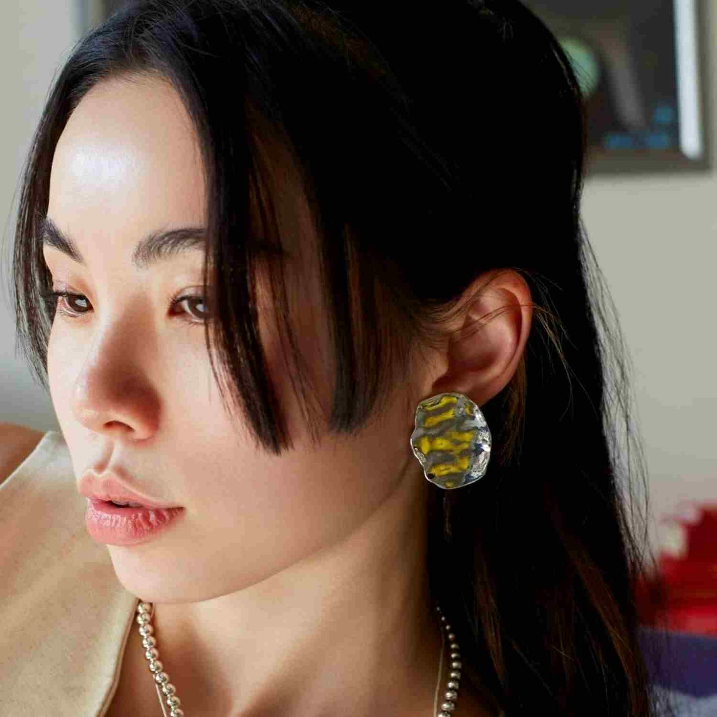 Edge nuance Earrings