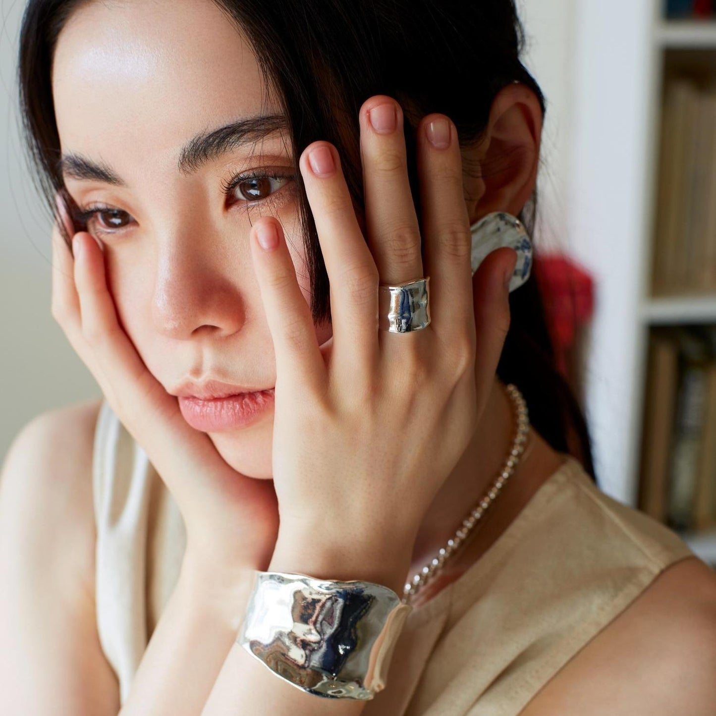 Edge nuance Earrings