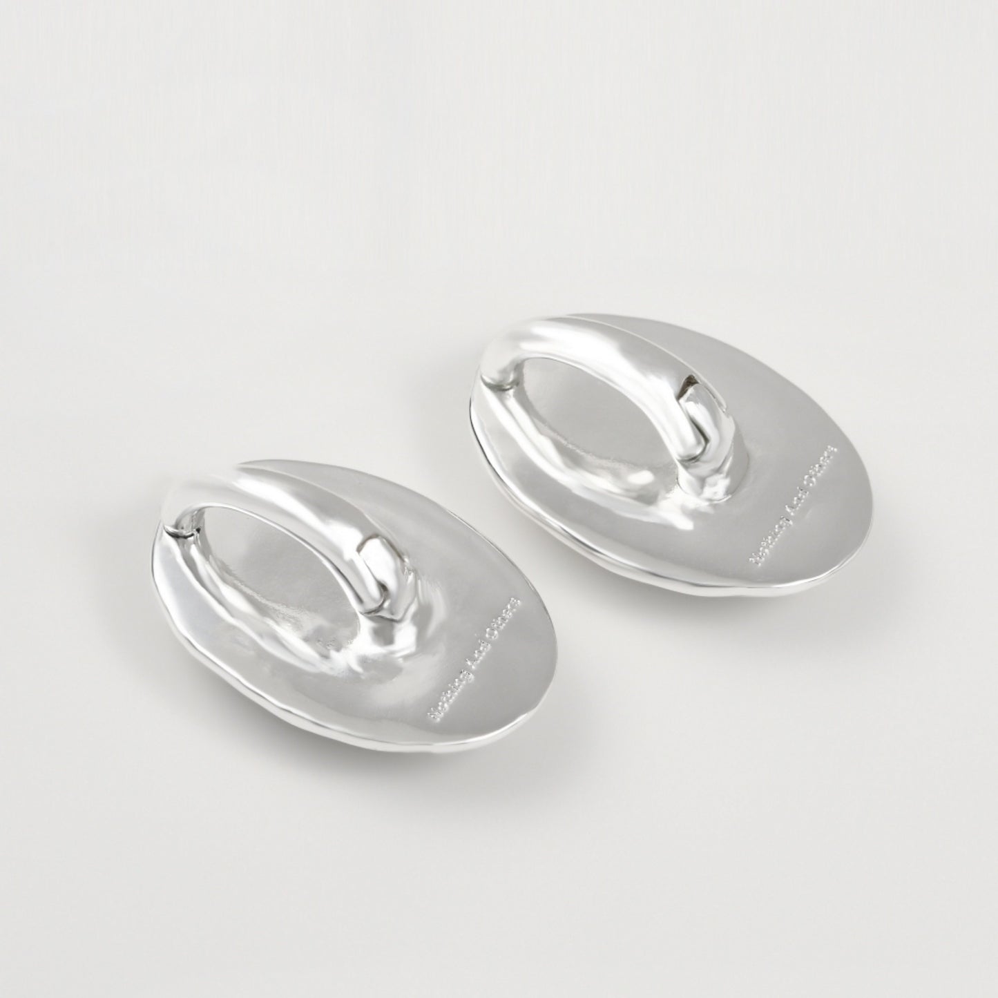 Oval polish Earrings