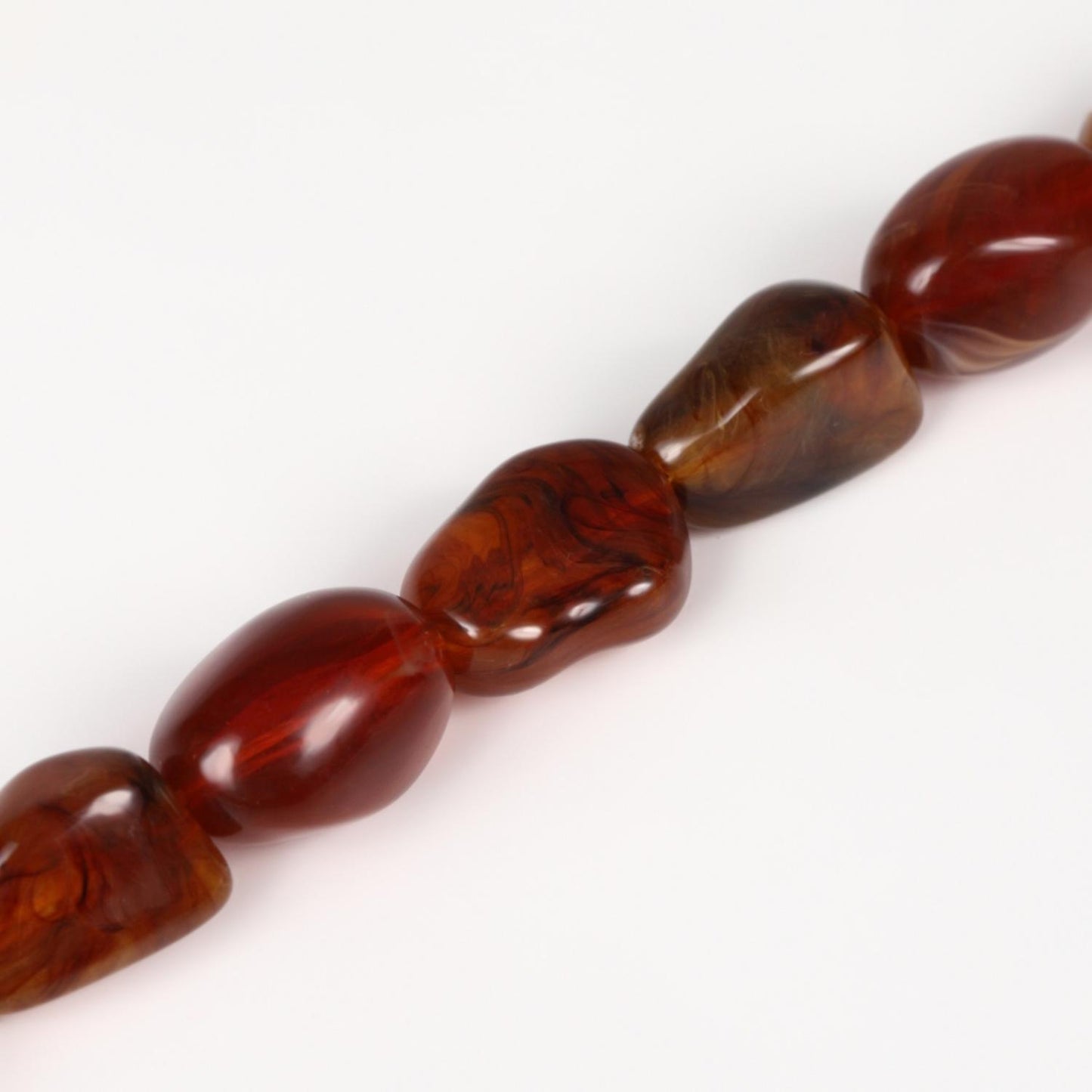 Marble brown Necklace