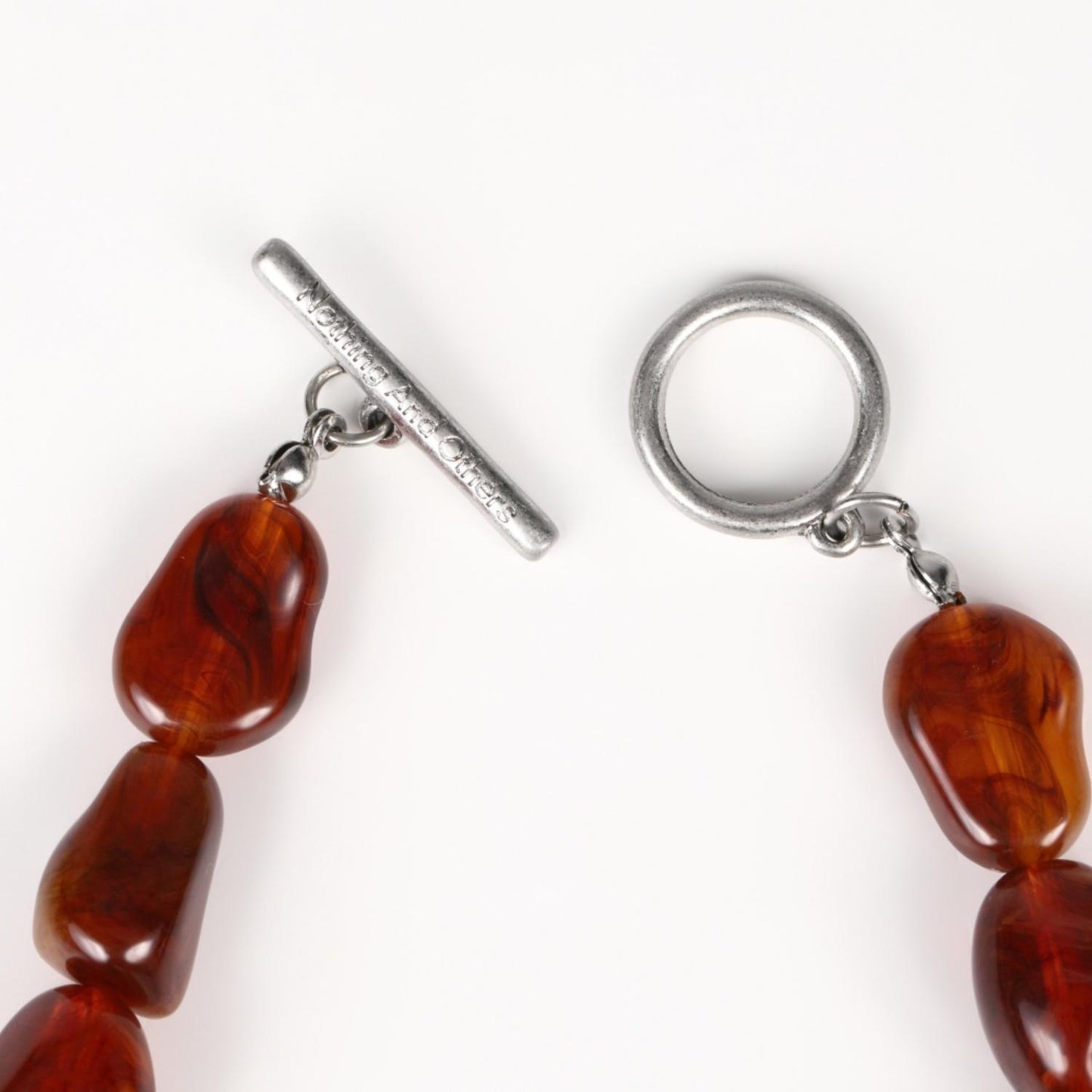 Marble brown Necklace