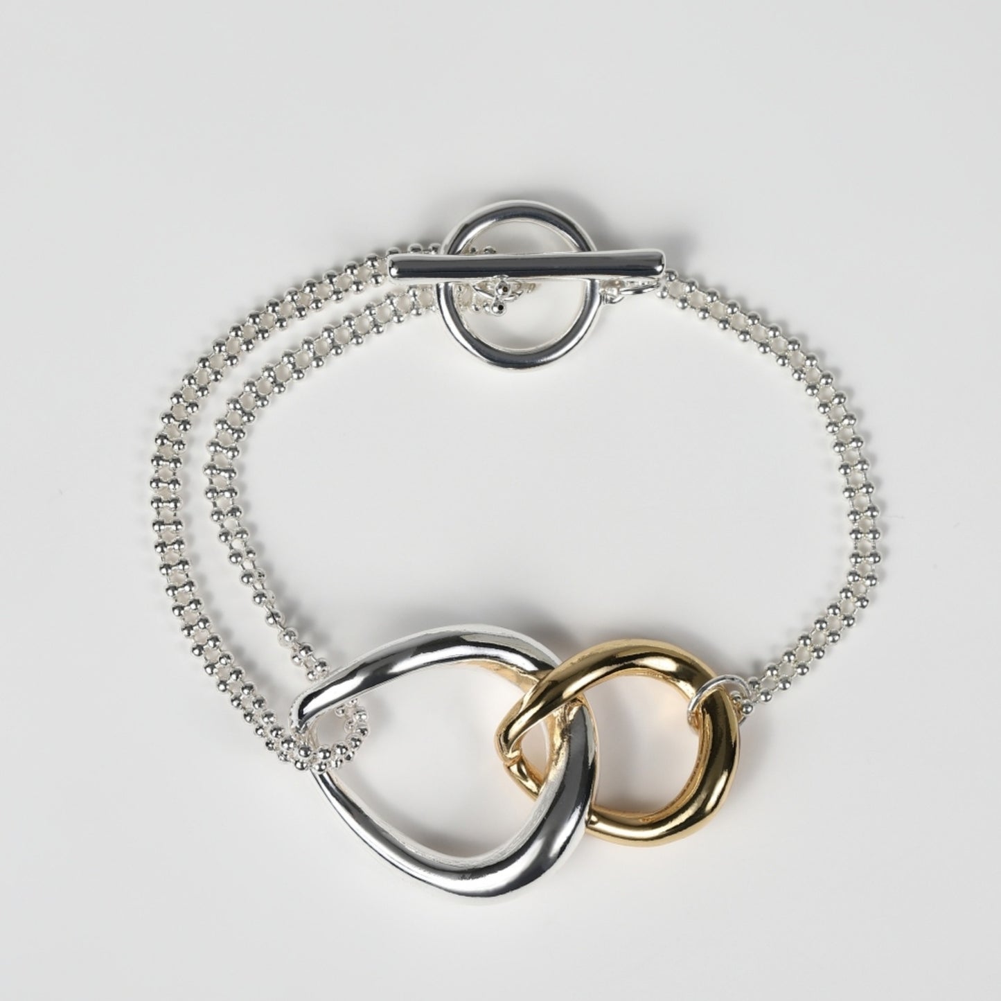 Tow ring Bracelet