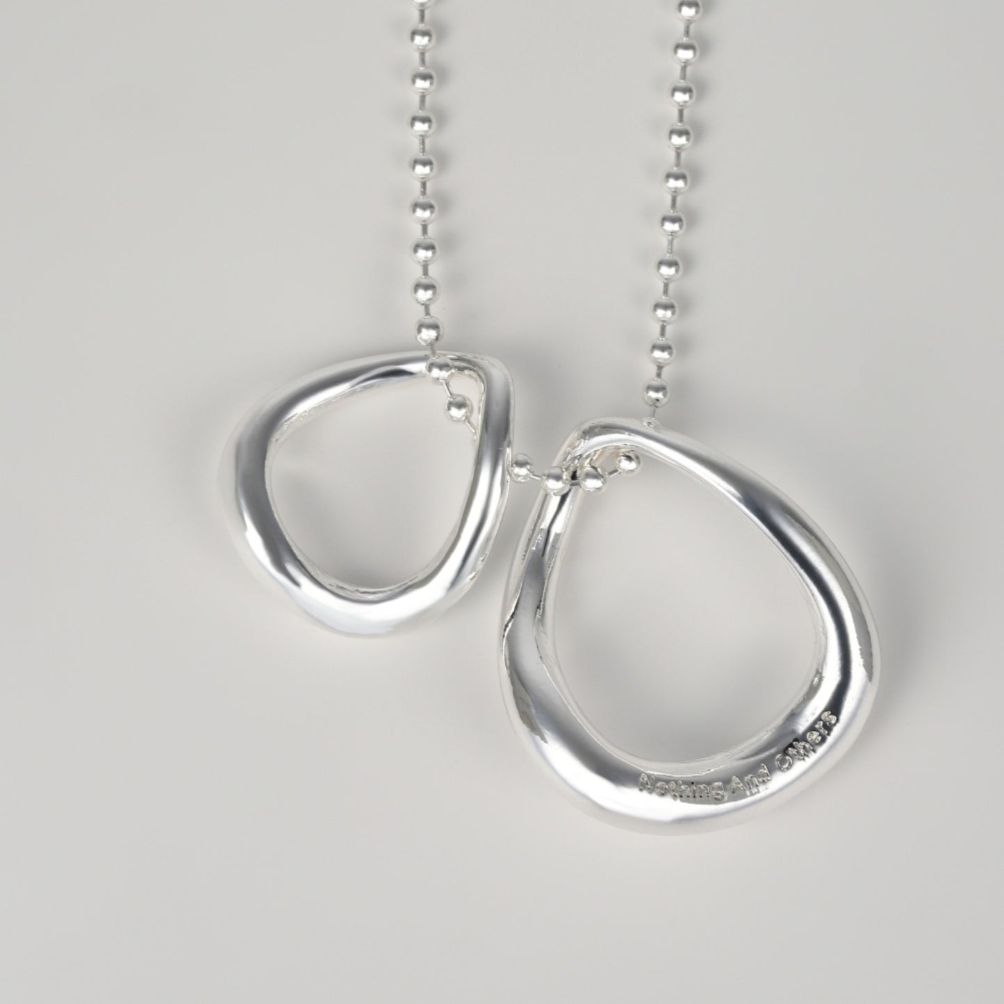 Tow ring Necklace