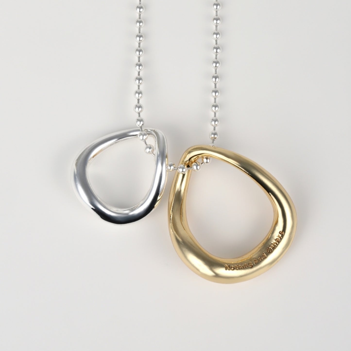Tow ring Necklace