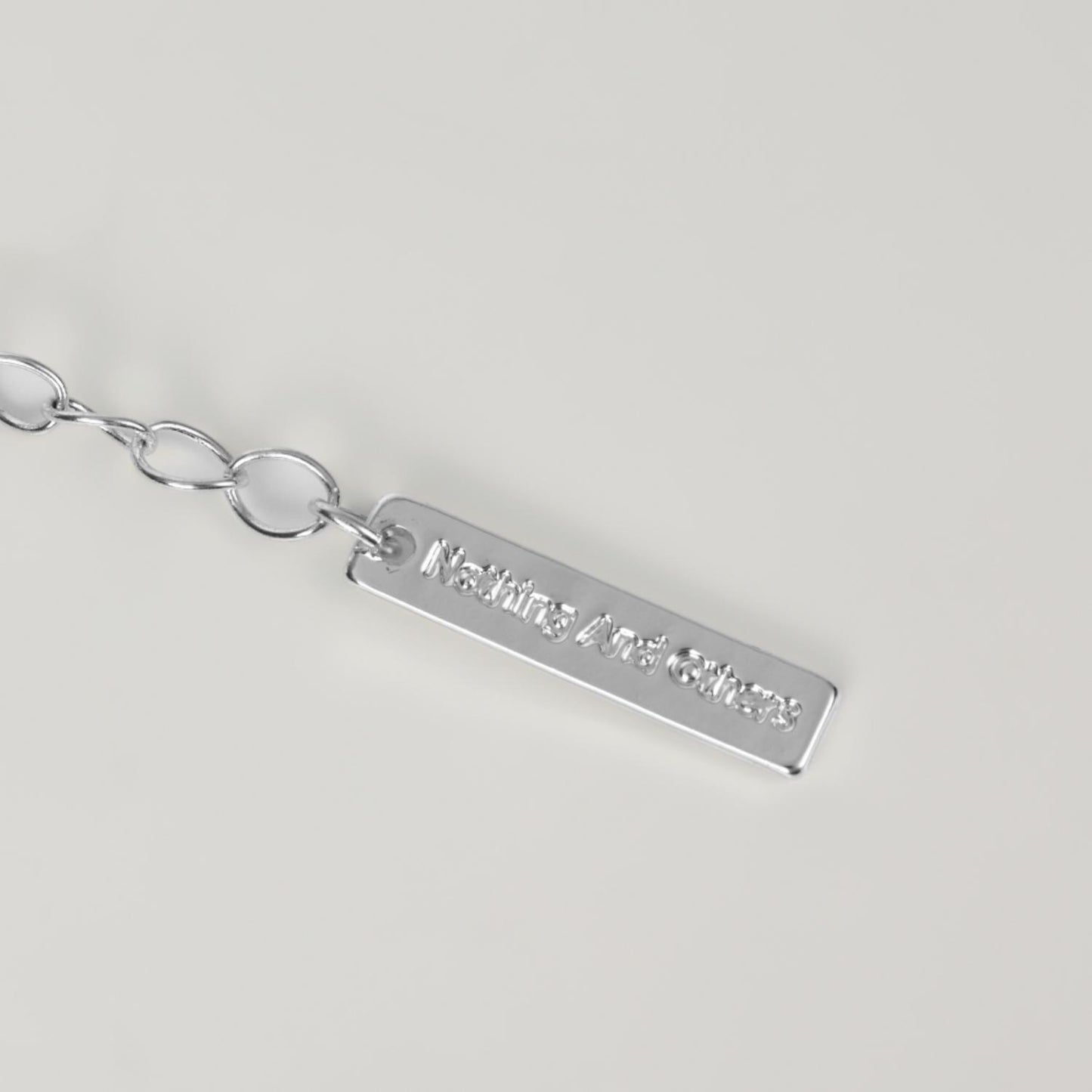 Asymmetry twist ring Necklace