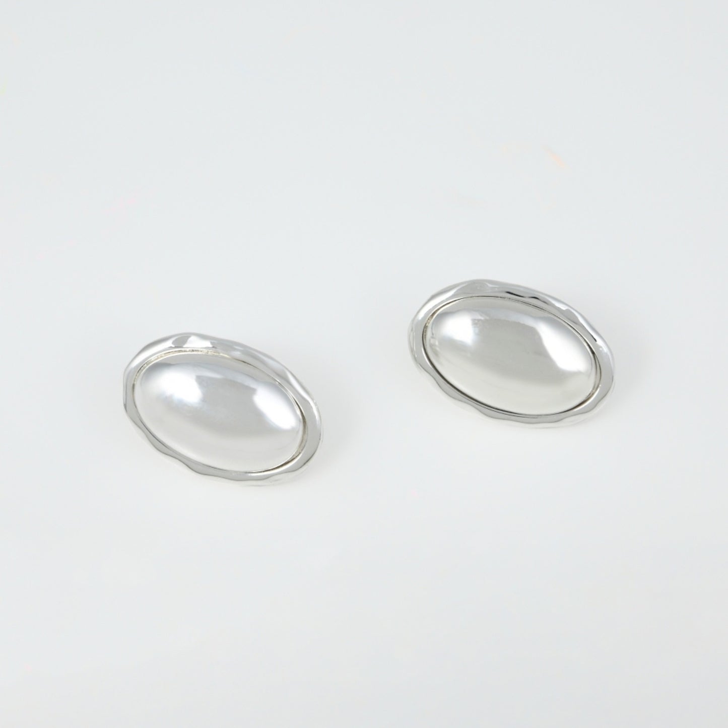Oval polish Earrings