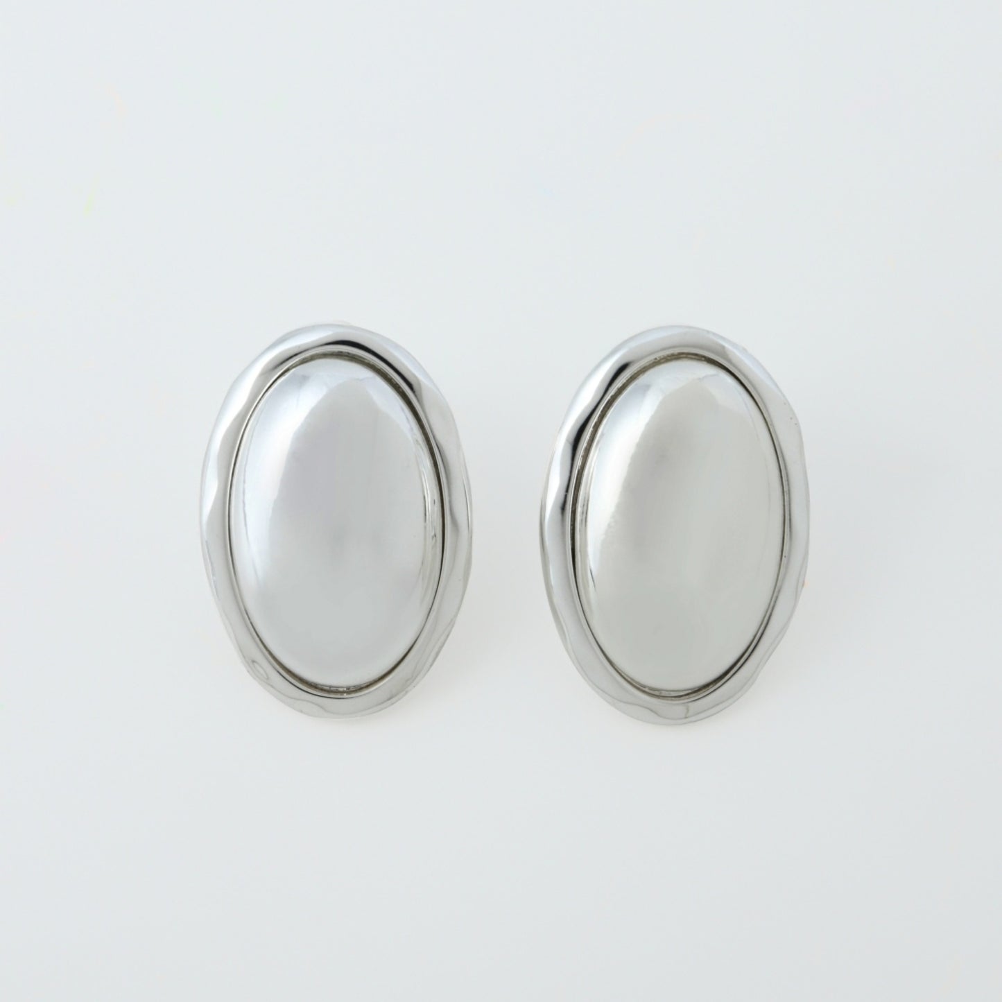 Oval polish Earrings