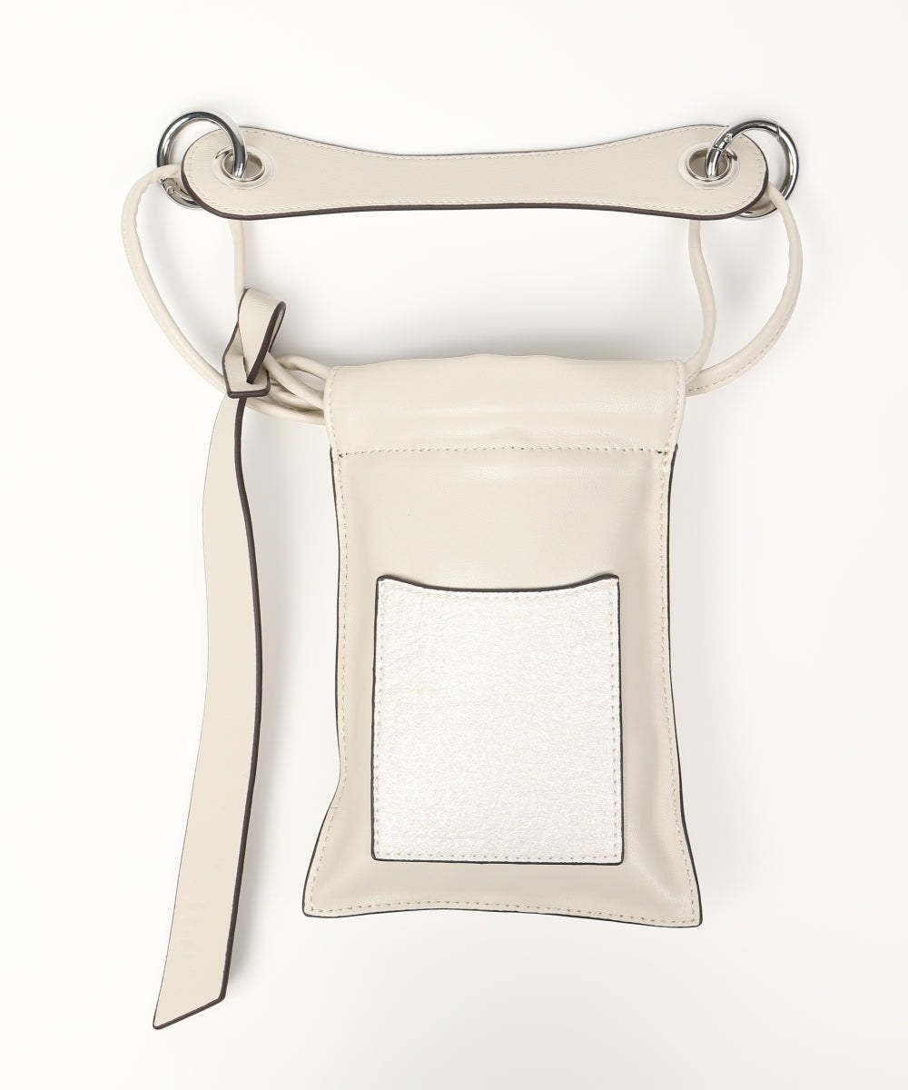 Apple Leather x PINATEX 2way Shoulder Bag