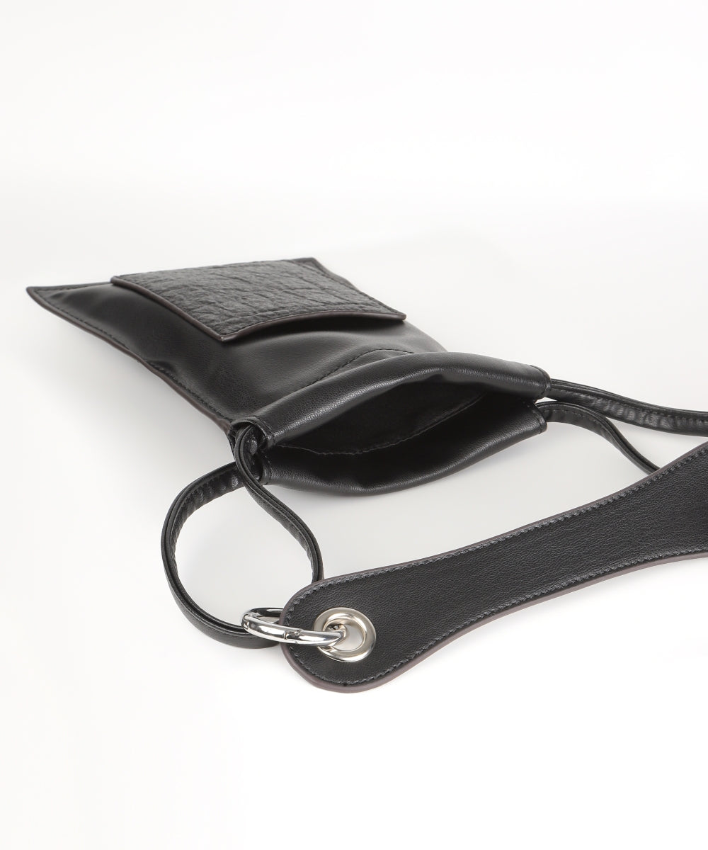 Apple Leather x PINATEX 2way Shoulder Bag