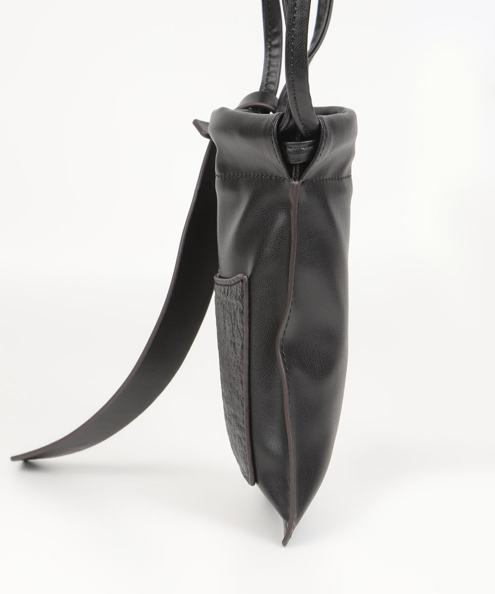 Apple Leather x PINATEX 2way Shoulder Bag