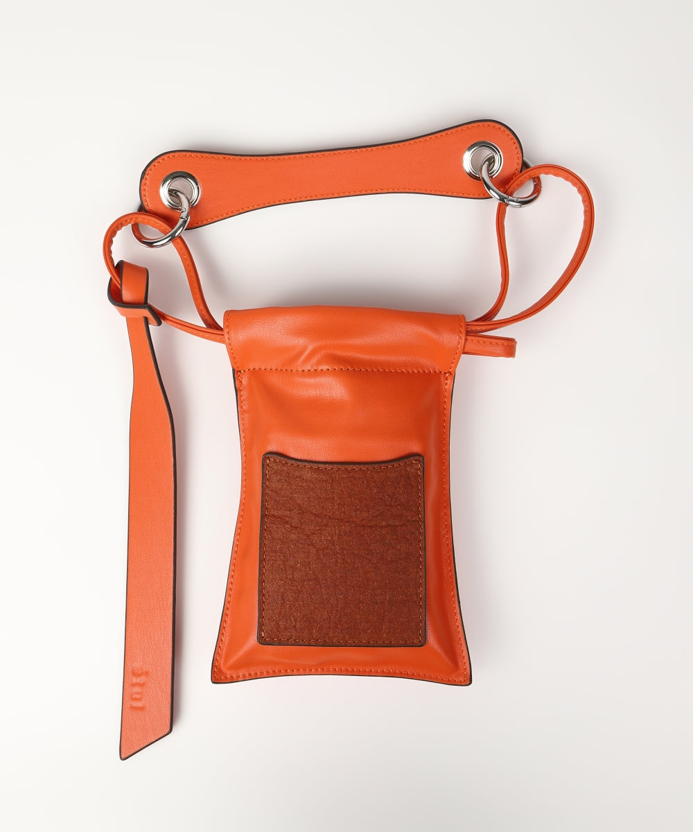 Apple Leather x PINATEX 2way Shoulder Bag