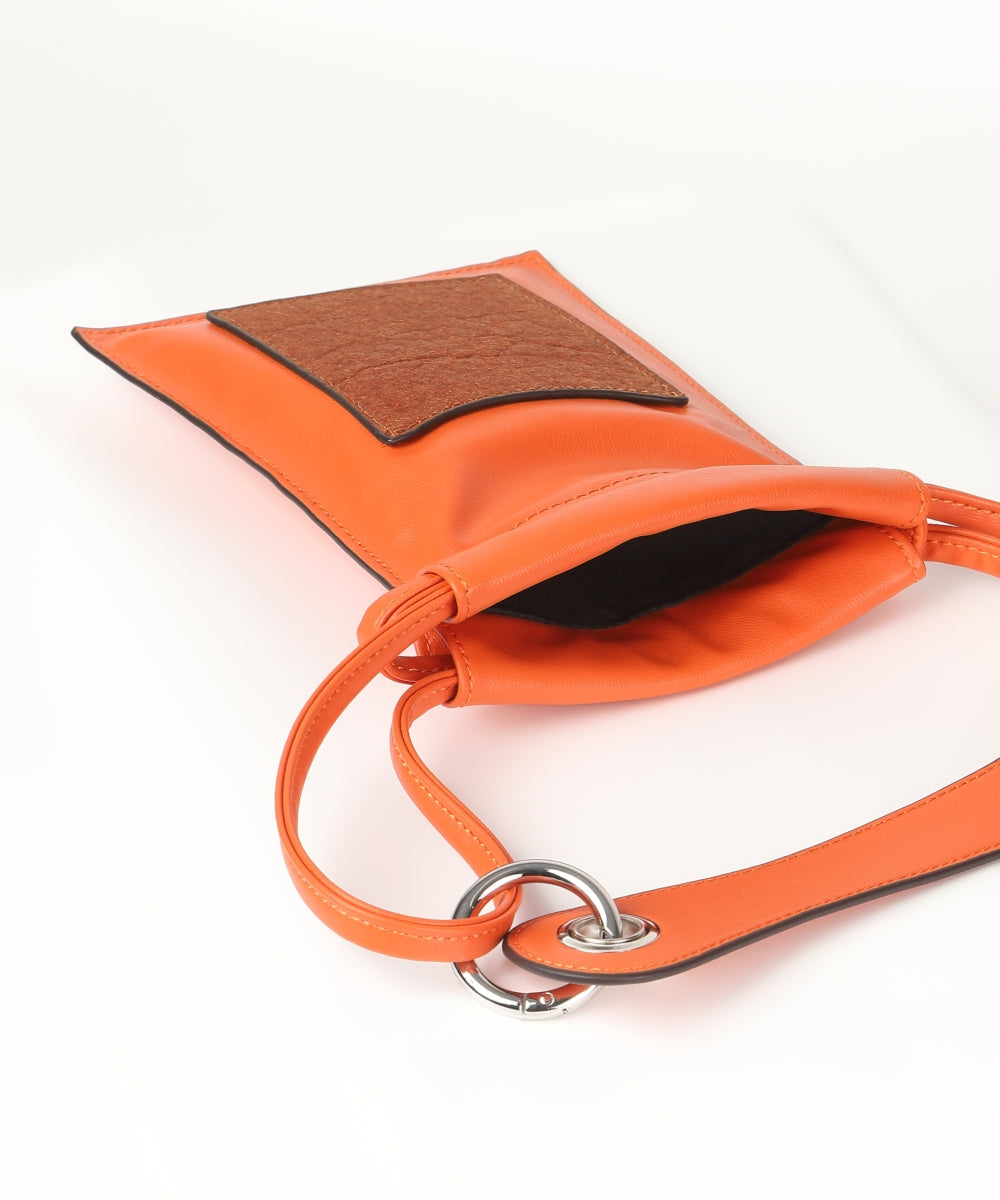 Apple Leather x PINATEX 2way Shoulder Bag