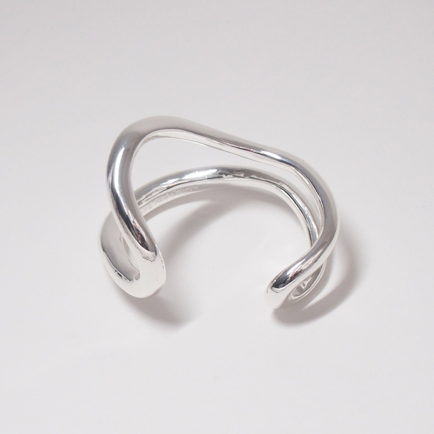 Double line bangle