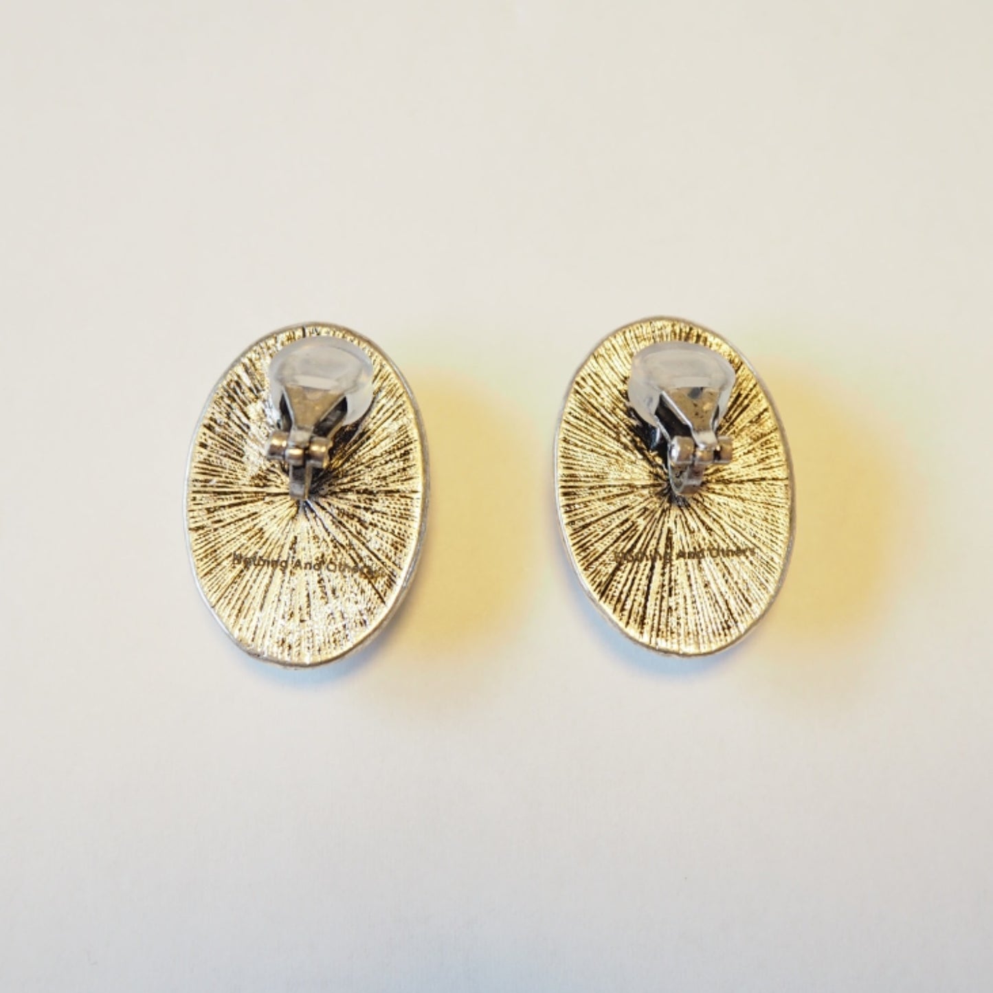oval earrings