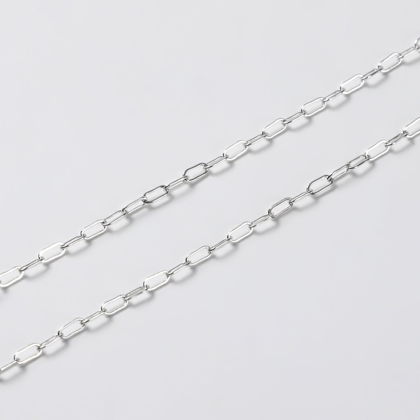 Wave square plate Necklace