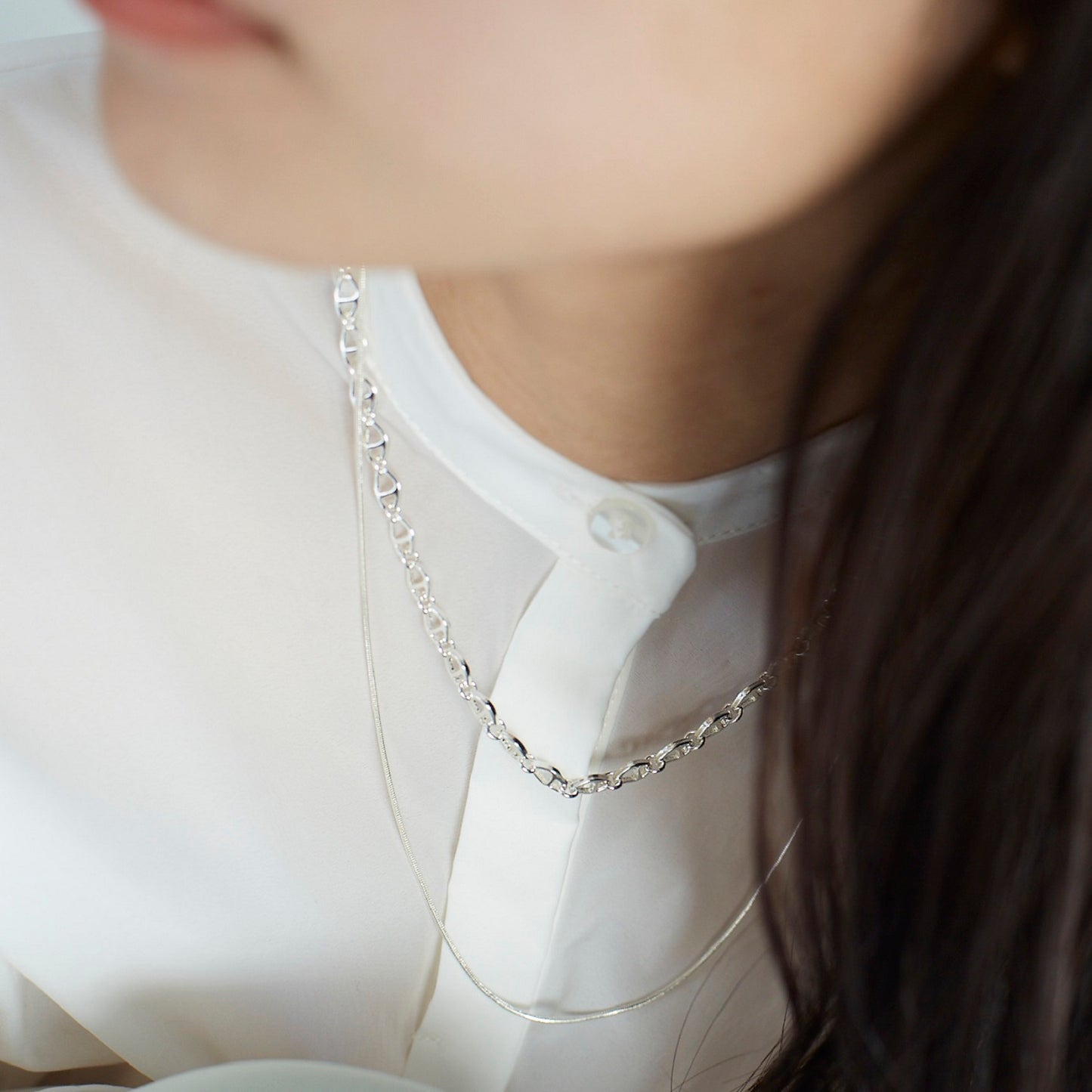 W Chain Necklace