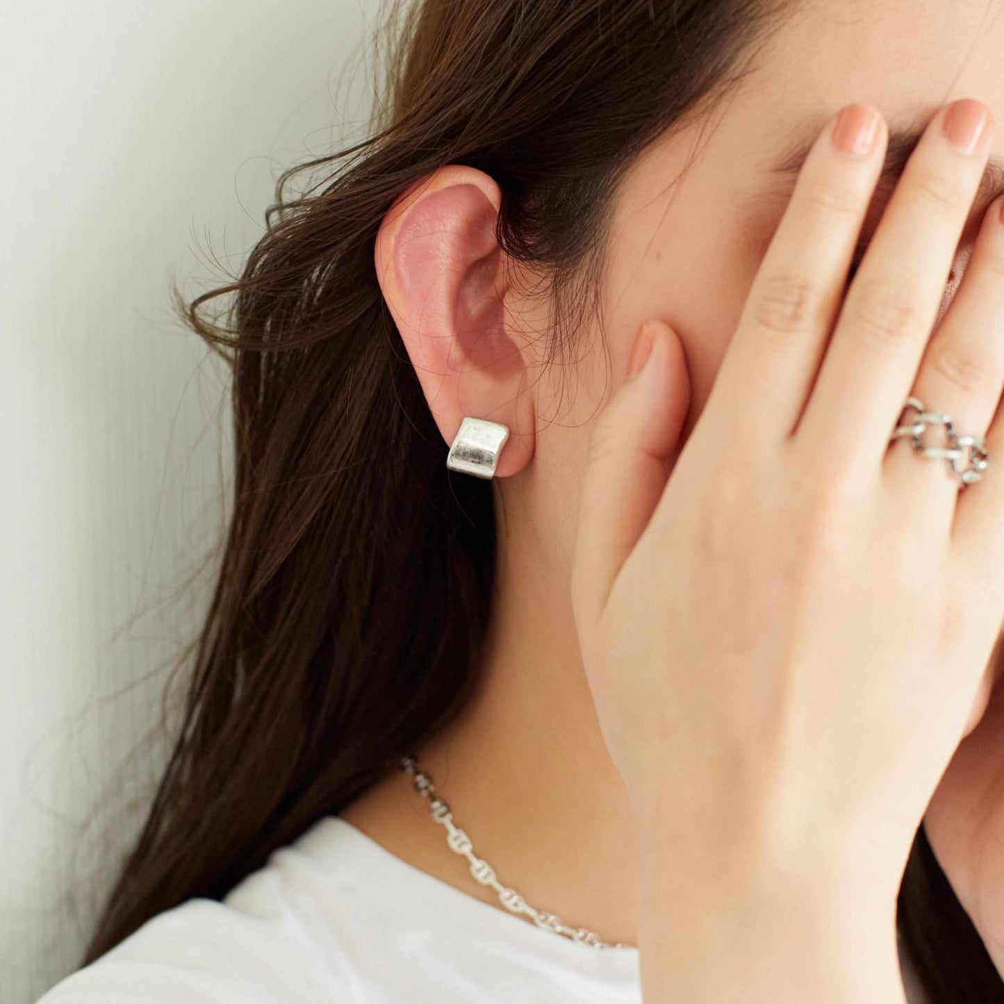 Ink chain Ring set