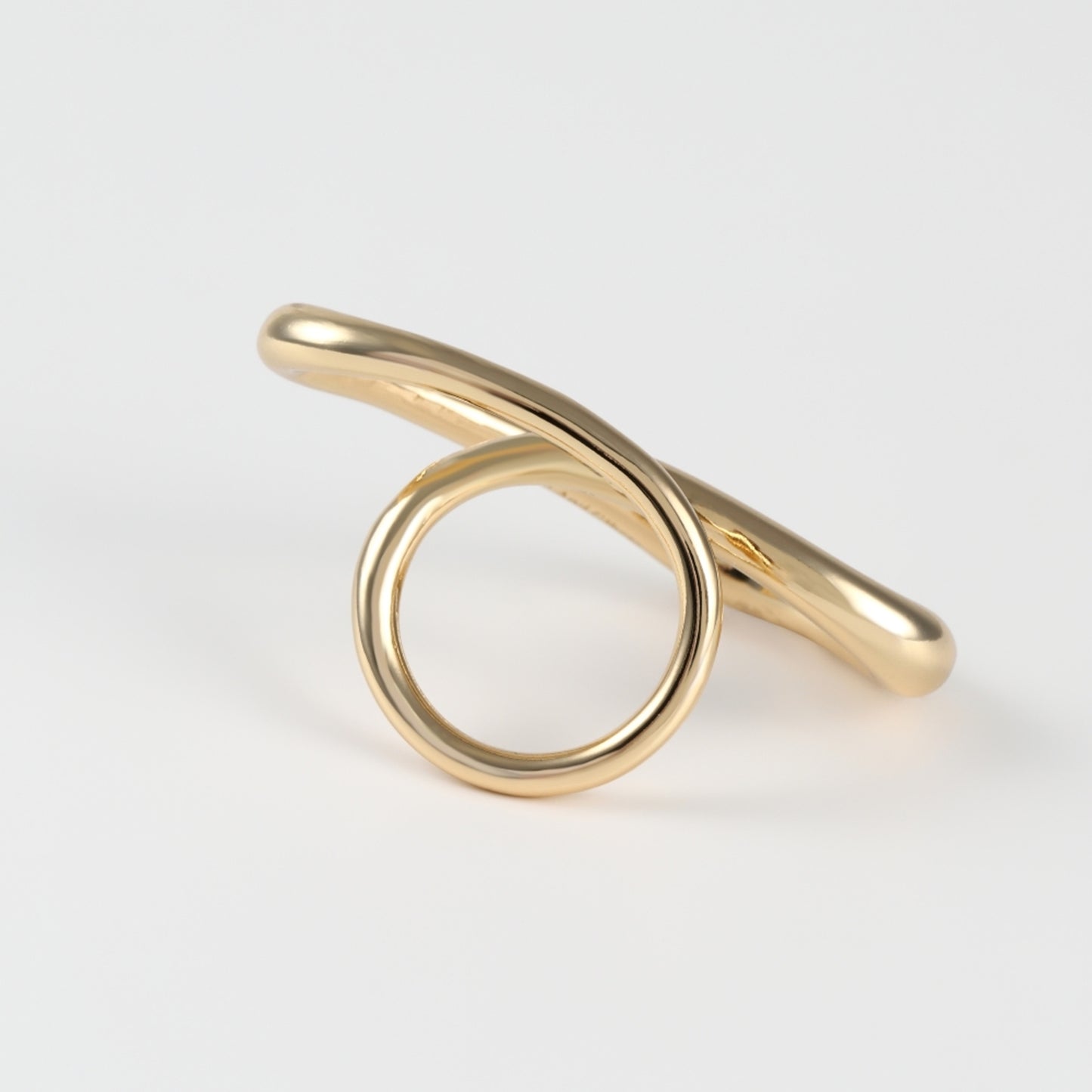 Nuance line triangle Ring