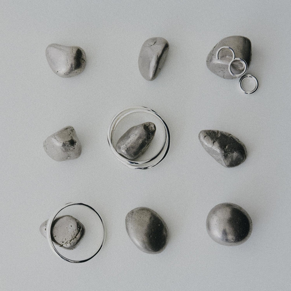 
                  
                    Multifaceted Bangle Set
                  
                