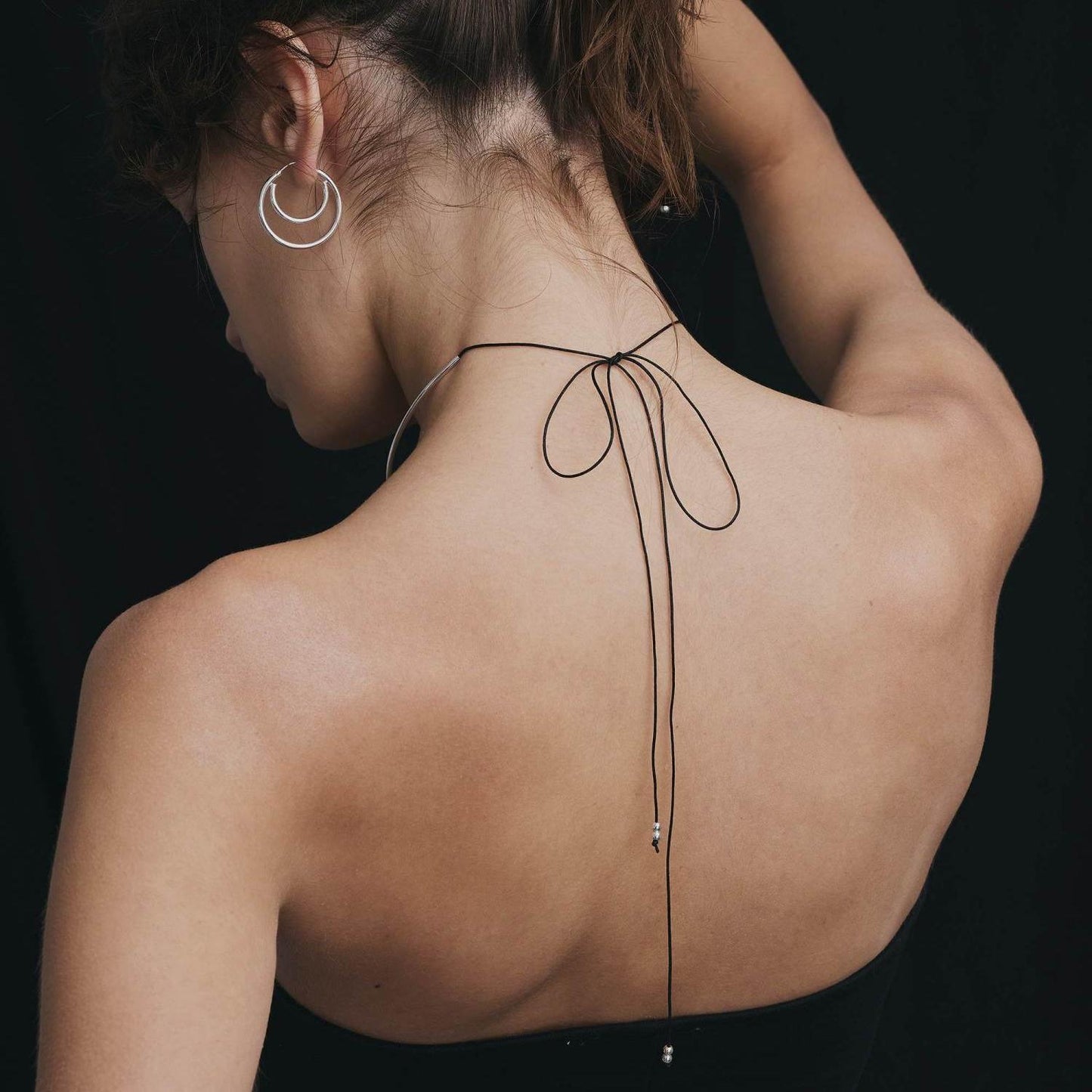 
                  
                    Thin HOOP Choker
                  
                