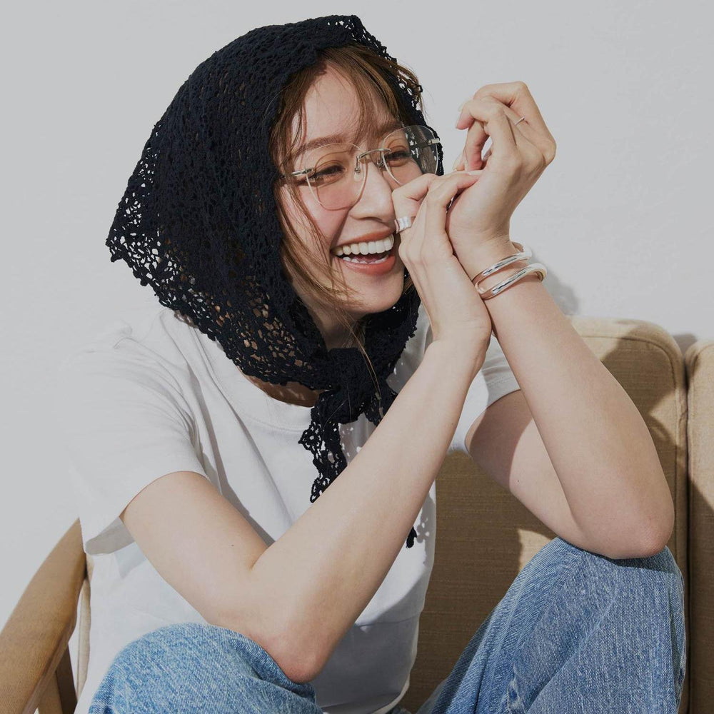 鹿沼憂妃さんコラボ】Rimless Square Sunglasses – Donnaruma