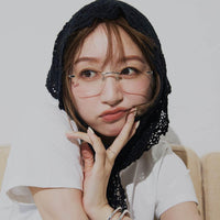【鹿沼憂妃さんコラボ】Rimless Square Sunglasses