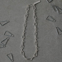 Clip Motif Chain Necklace