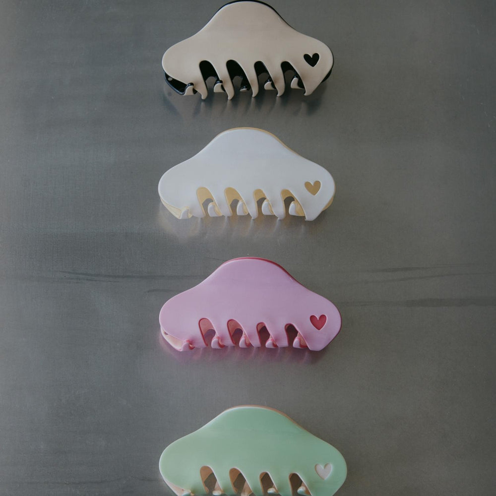 
                  
                    Heart Cutout Bicolor Hair Clip With Charm
                  
                