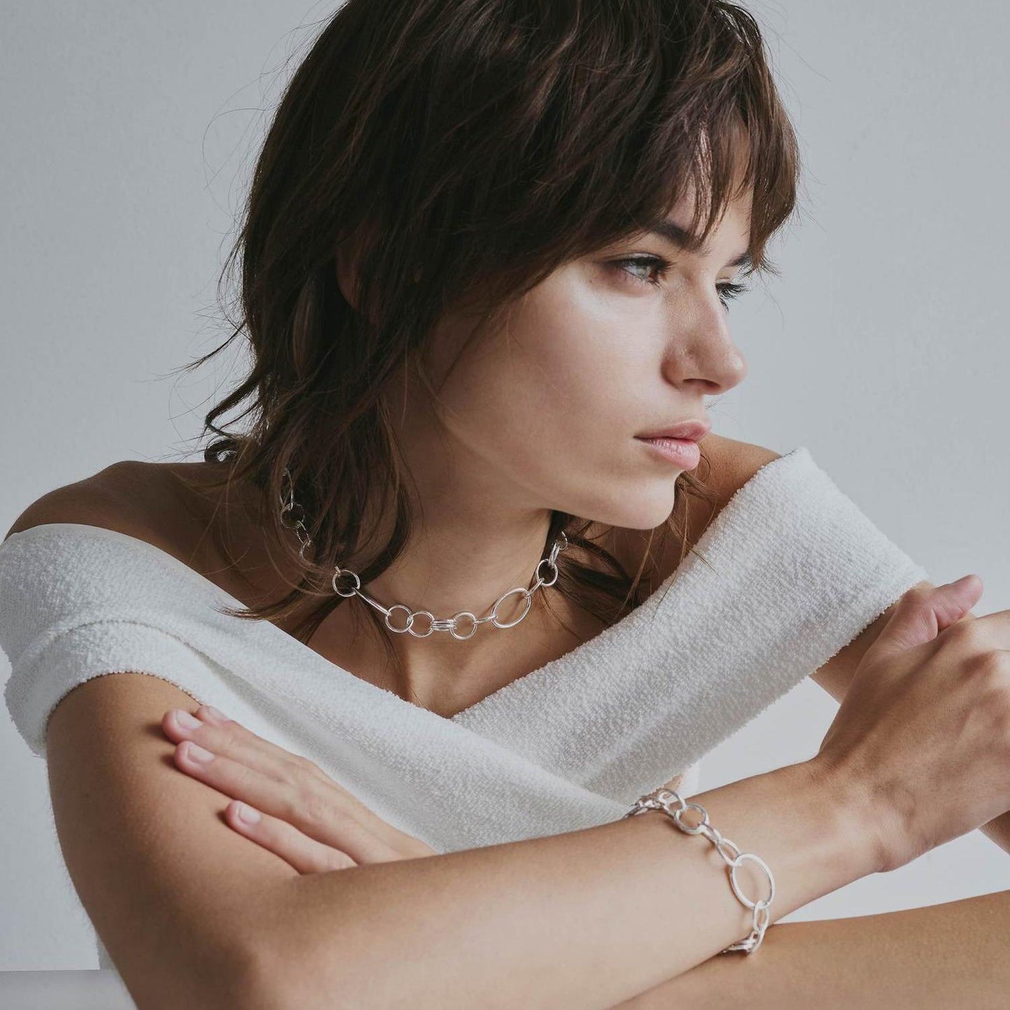 
                  
                    Mix Chain Choker
                  
                
