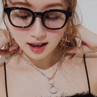 【鹿沼憂妃さんコラボ】Chain Mix Glasses Holder Necklace
