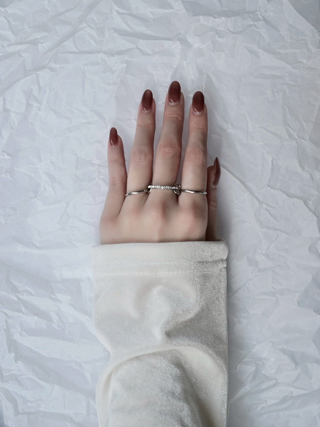 
                  
                    3連コネクテッドリング
                  
                