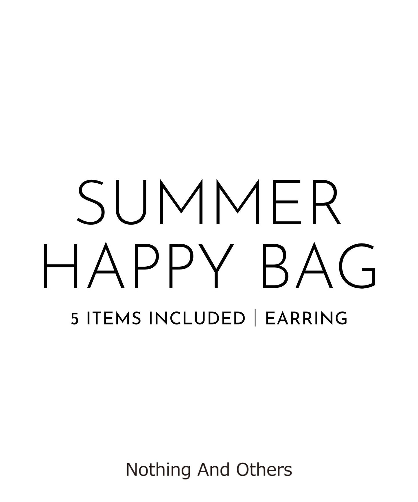 
                  
                    【数量限定】Nothing And Others SUMMER HAPPY BAG｜アクセサリー5点入り
                  
                