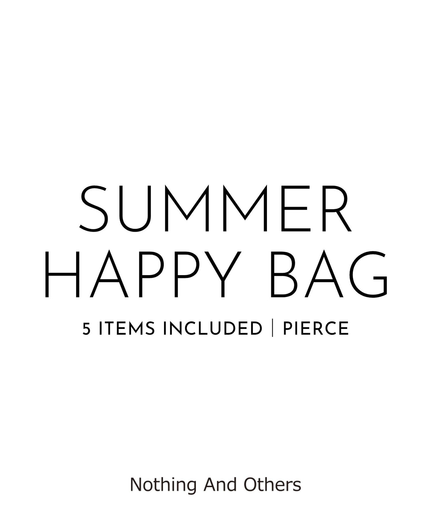 
                  
                    【数量限定】Nothing And Others SUMMER HAPPY BAG｜アクセサリー5点入り
                  
                