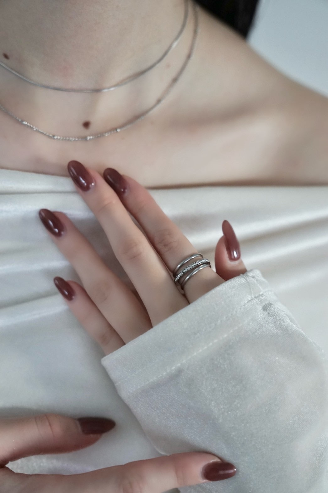 
                  
                    3連コネクテッドリング
                  
                