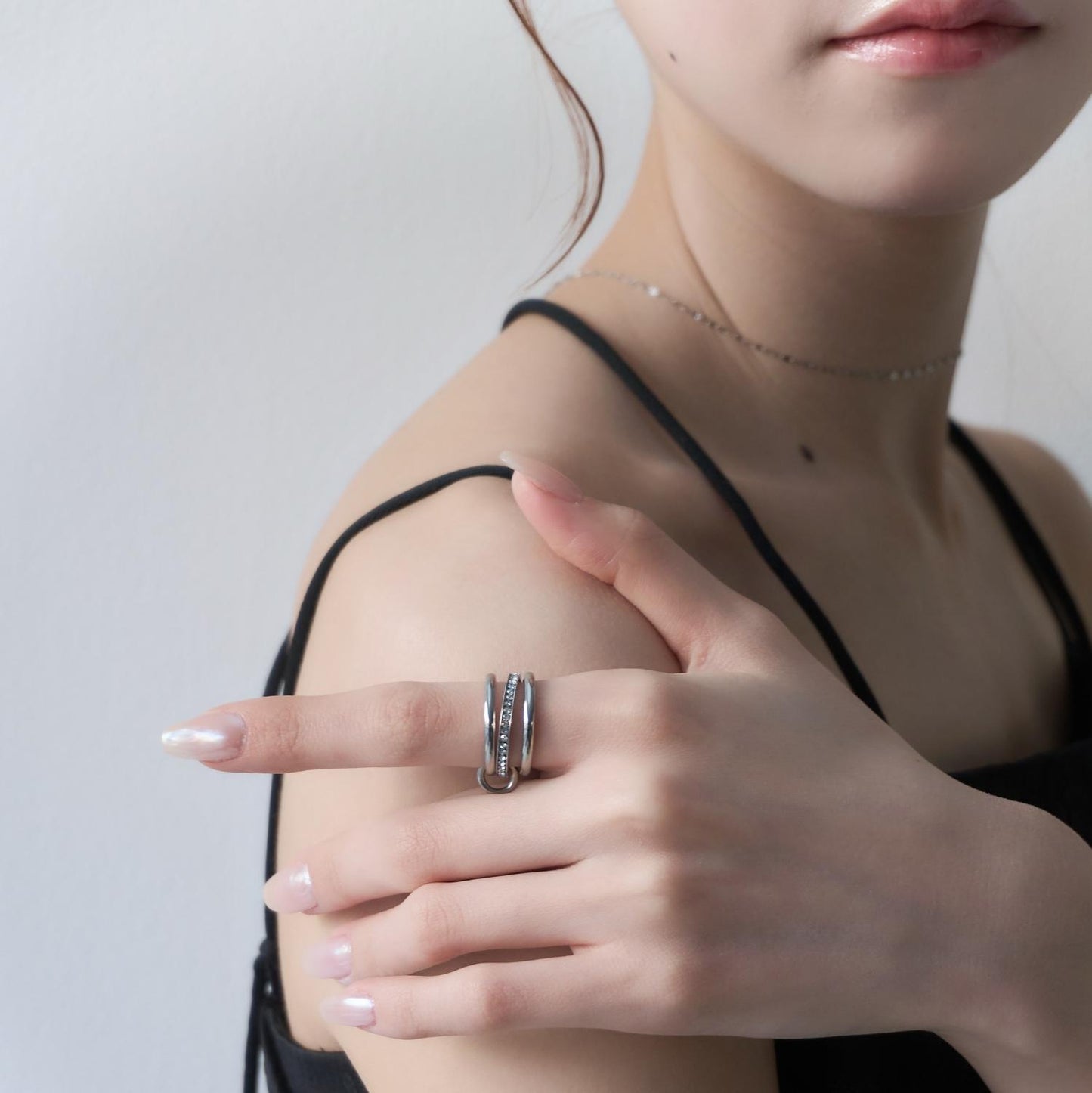 
                  
                    3連コネクテッドリング【AKB48 千葉恵里さん着用】
                  
                