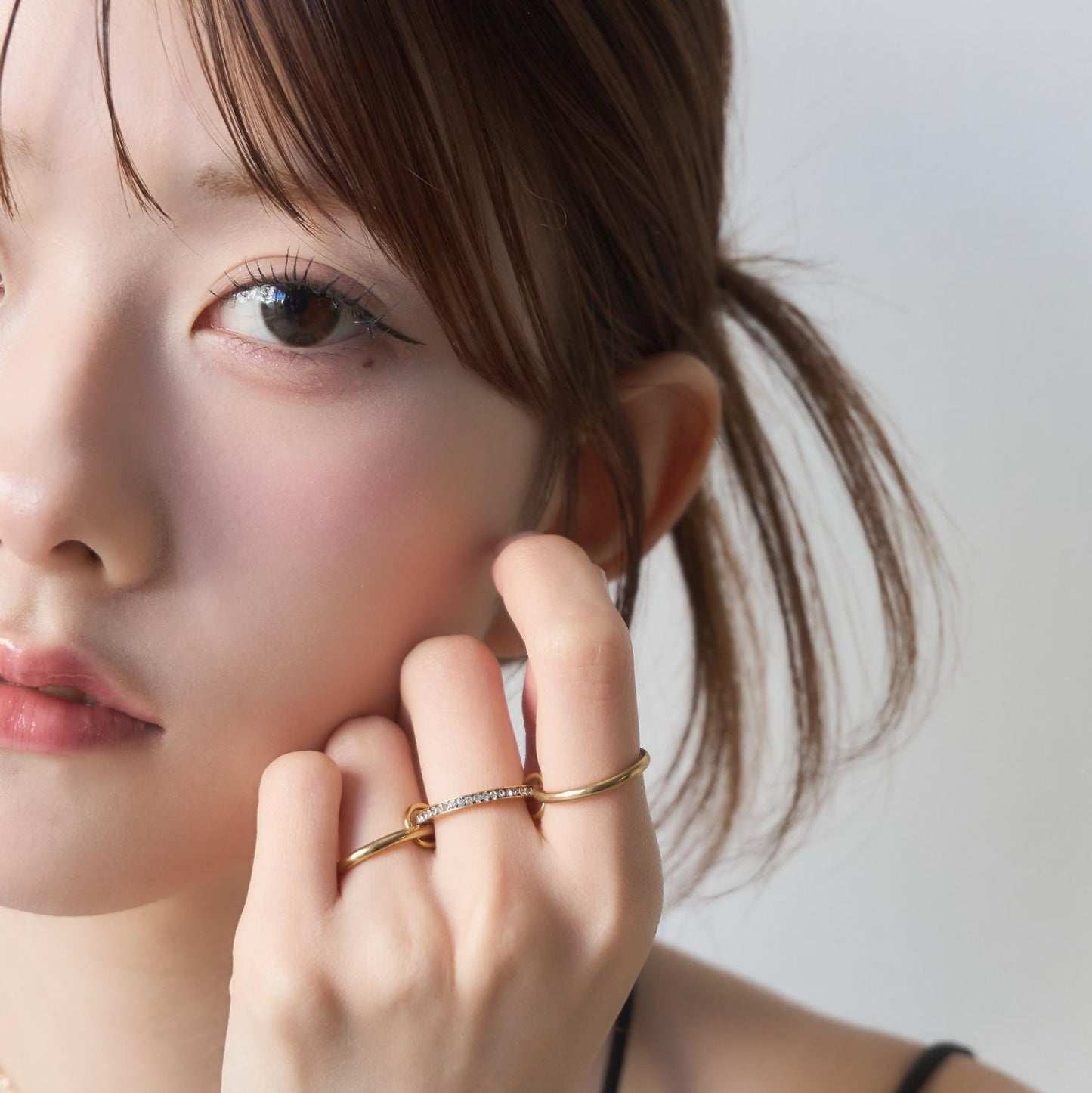 
                  
                    3連コネクテッドリング【AKB48 千葉恵里さん着用】
                  
                